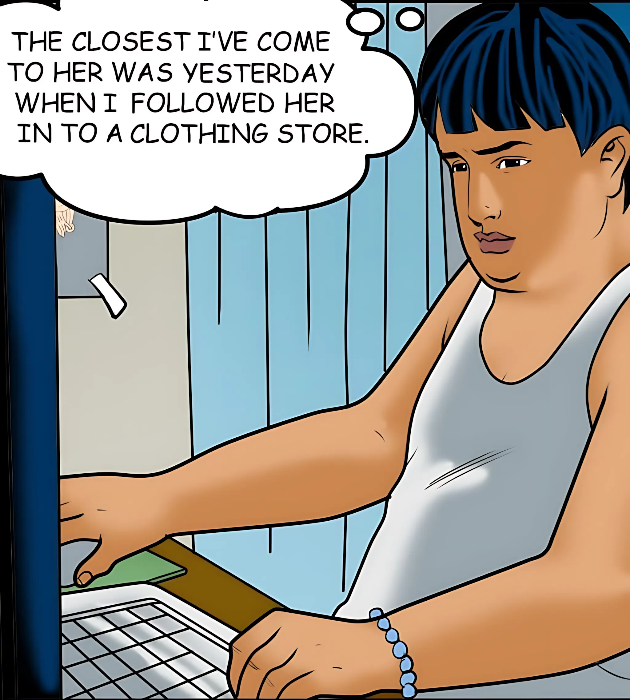 Velamma All Episodes Comics, 51 . Velamma - Episode 51 - Maid In India, page 6 of 164