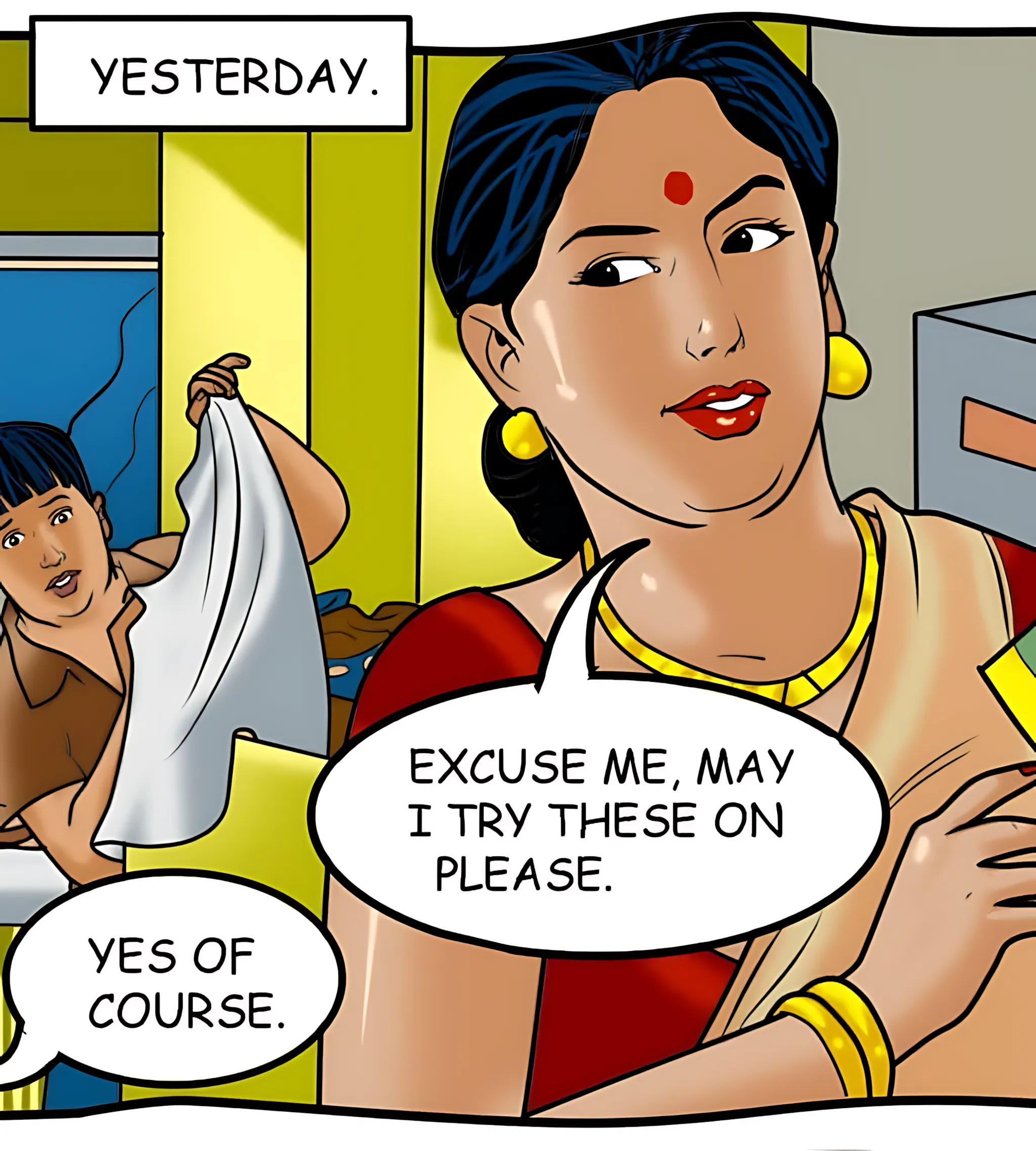 Velamma All Episodes Comics, 51 . Velamma - Episode 51 - Maid In India, page 7 of 164