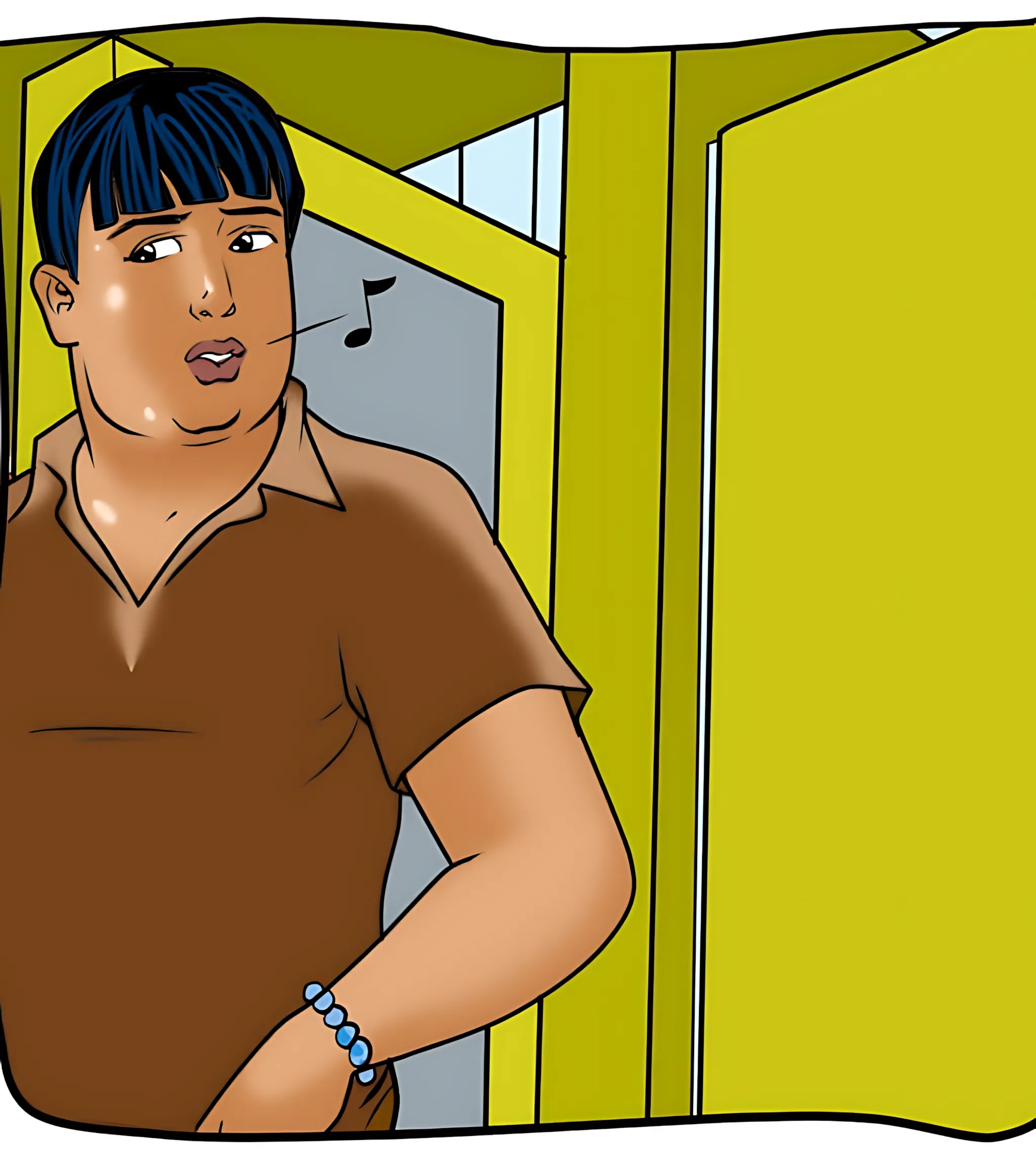 Velamma All Episodes Comics, 51 . Velamma - Episode 51 - Maid In India, page 8 of 164