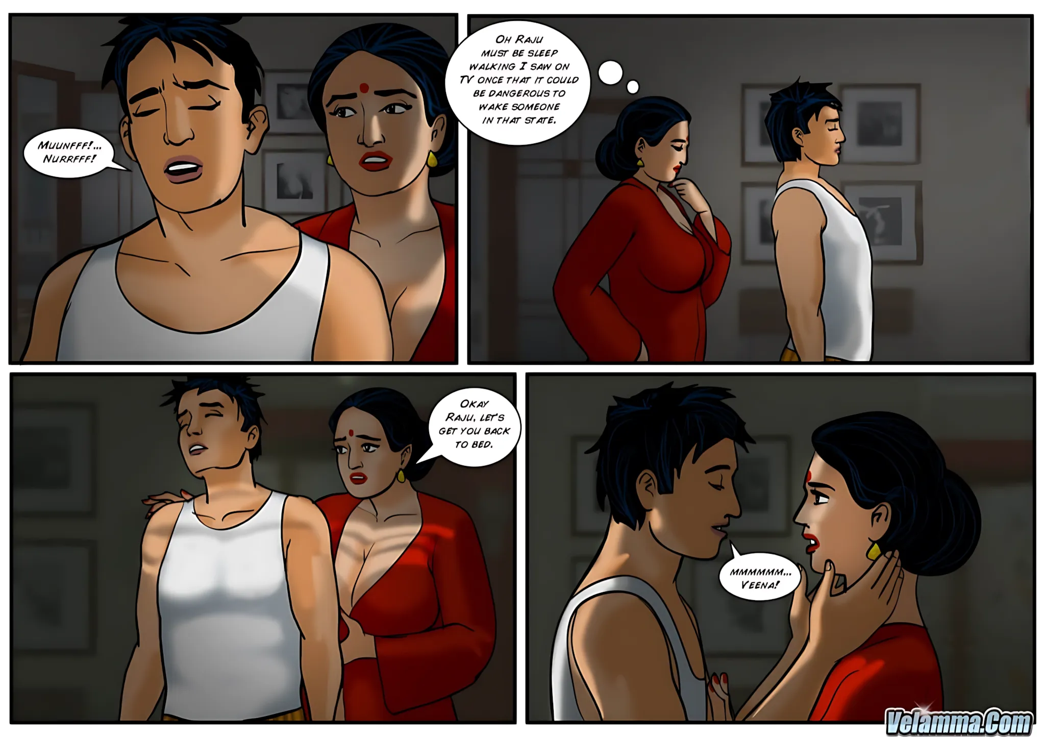 Velamma All Episodes Comics, 50 . Velamma - Episode 50 - Veena Cums Home, page 17 of 31