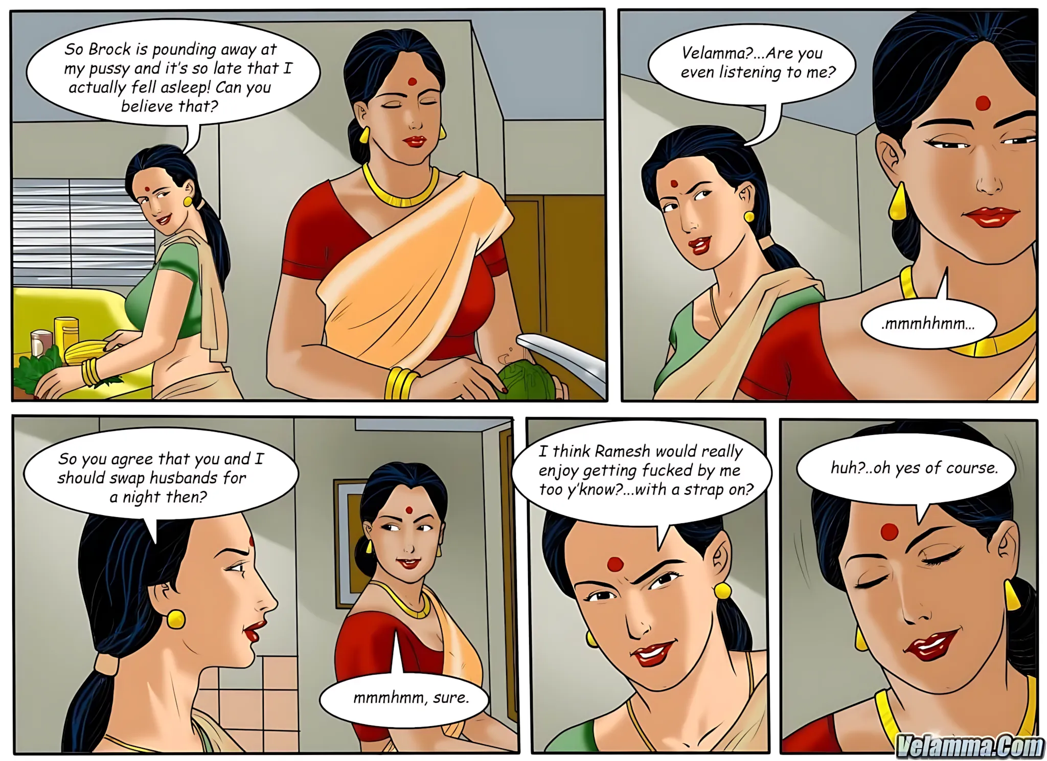 Velamma All Episodes Comics, 49 . Velamma - Episode 49 - DE-Stress, page 2 of 31