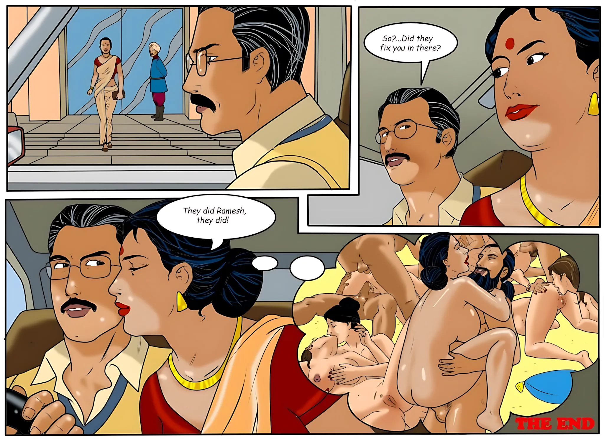 Velamma All Episodes Comics, 49 . Velamma - Episode 49 - DE-Stress, page 31 of 31