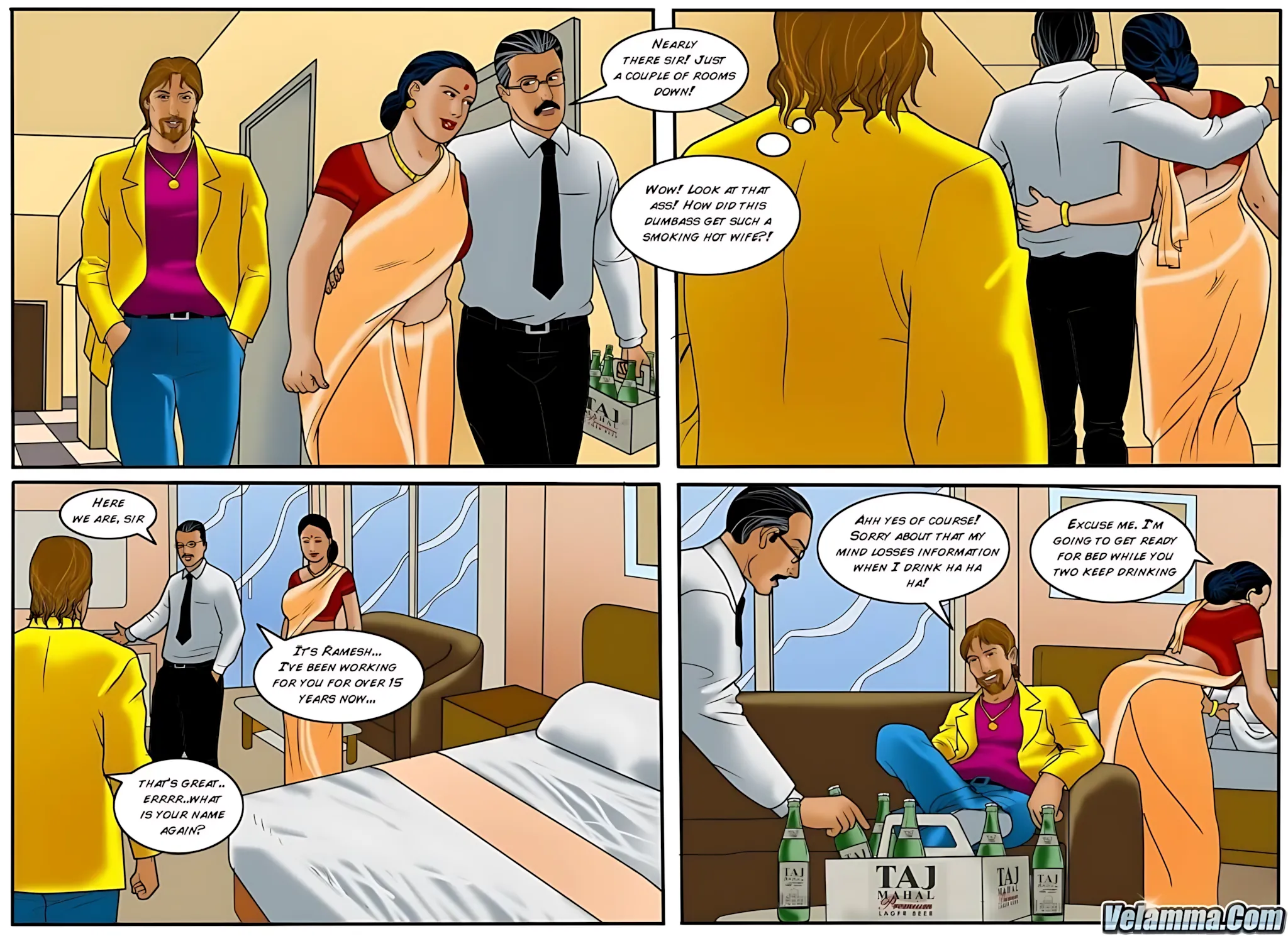 Velamma All Episodes Comics, 46 . Velamma - Episode 46 - He's The Boss, page 10 of 31