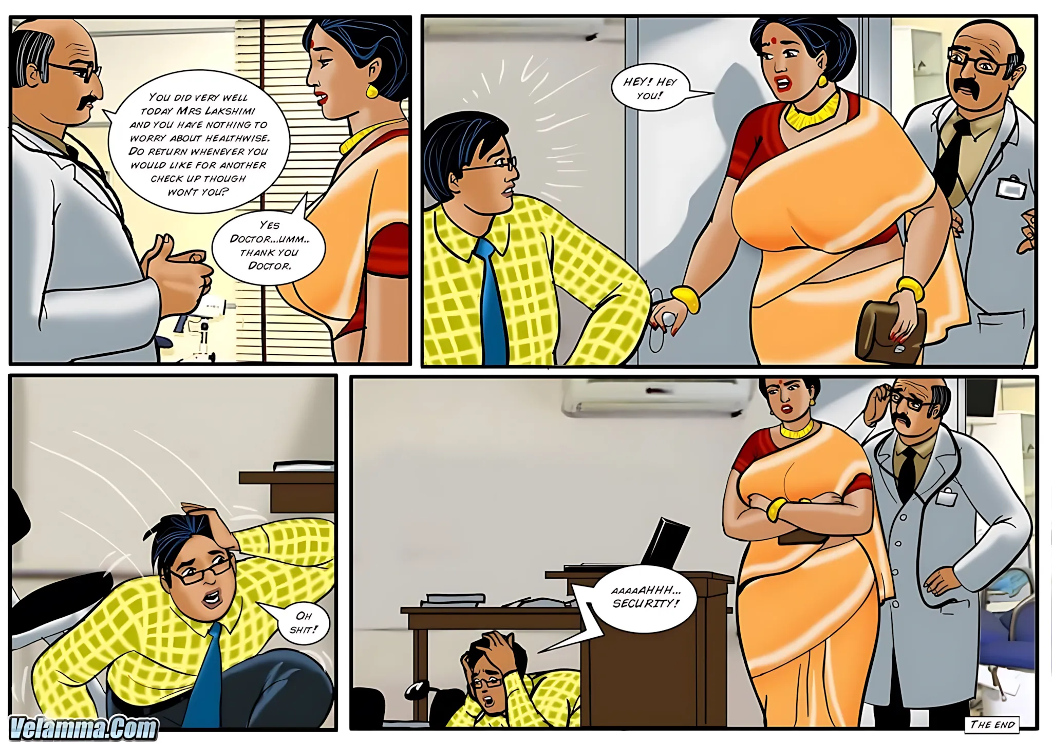 Velamma All Episodes Comics, 44 . Velamma - Episode 44 - The Real Doctor Will See You Now, page 31 of 31