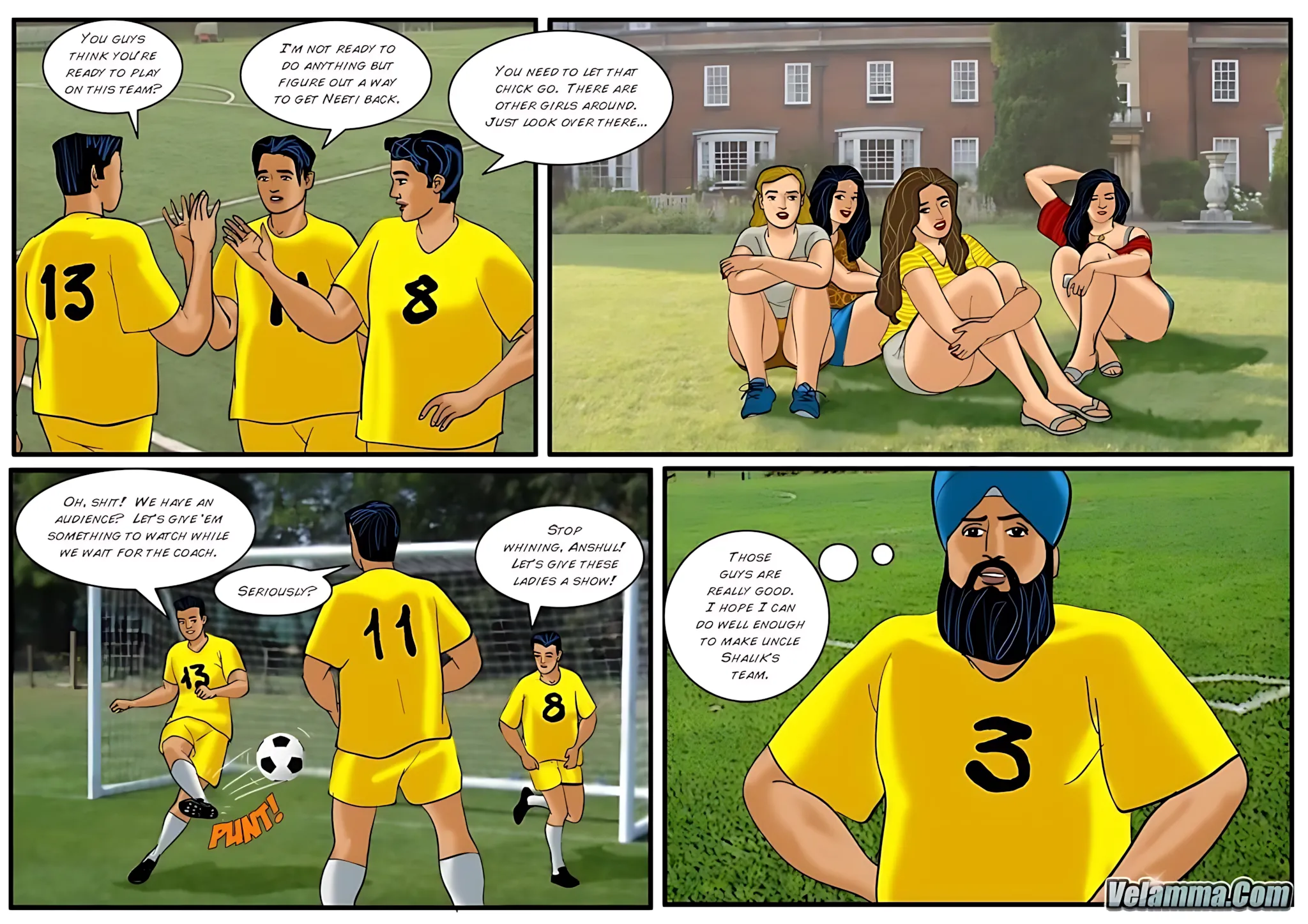 Velamma All Episodes Comics, 43 . Velamma - Episode 43 - Sexy Assistant Coach Velamma, page 2 of 31