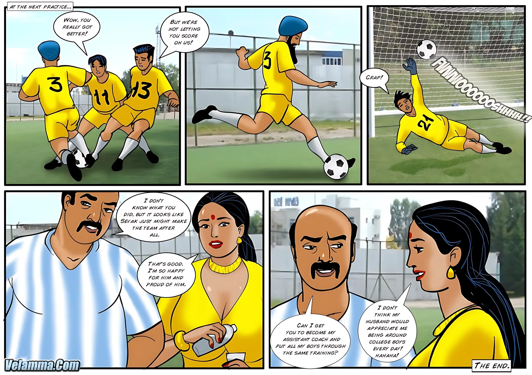 Velamma All Episodes Comics, 43 . Velamma - Episode 43 - Sexy Assistant Coach Velamma, page 31 of 31