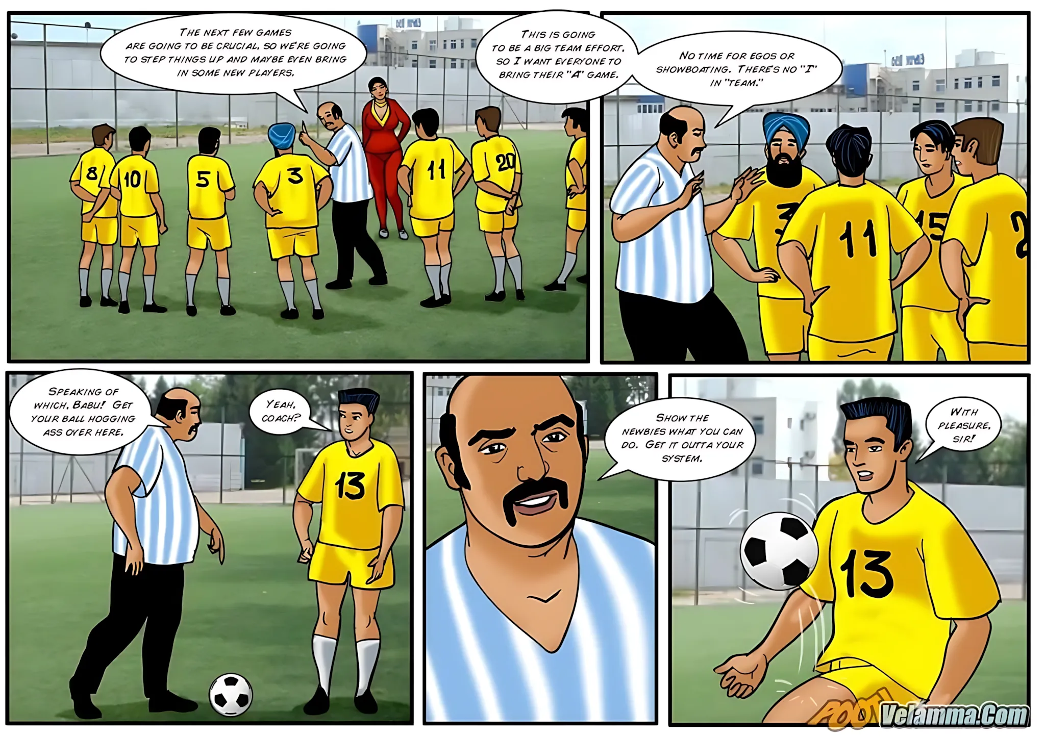 Velamma All Episodes Comics, 43 . Velamma - Episode 43 - Sexy Assistant Coach Velamma, page 7 of 31