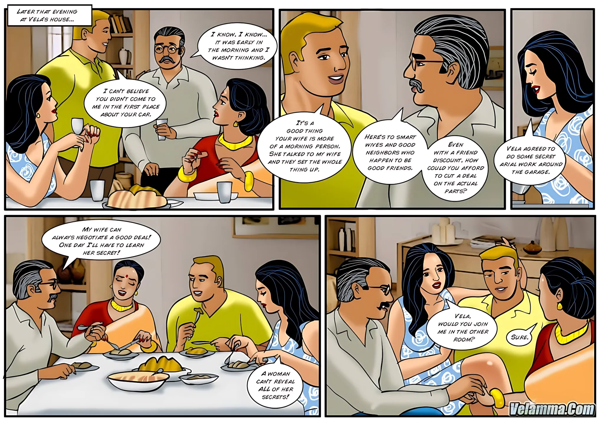 Velamma All Episodes Comics, 42 . Velamma - Episode 42 - Get All Greasy And Dirty At The Mechanics, page 30 of 31