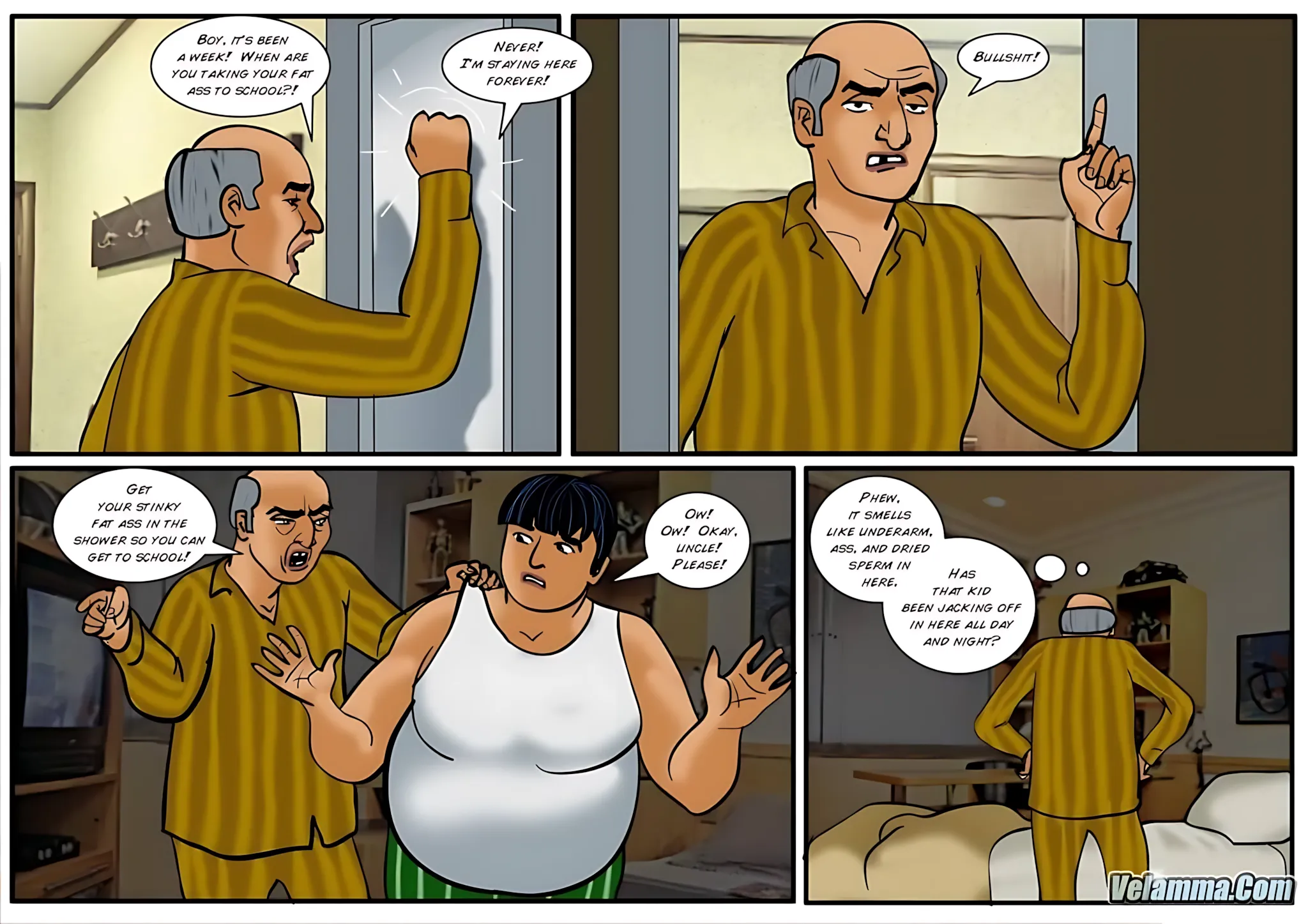 Velamma All Episodes Comics, 41 . Velamma - Episode 41 - Chitt Happens, page 7 of 31