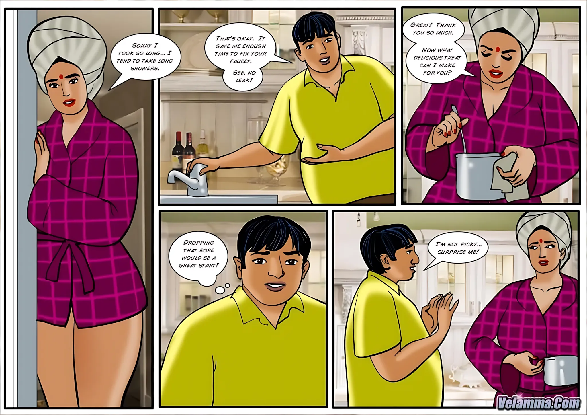 Velamma All Episodes Comics, 40 . Velamma - Episode 40 - Chitt Out Of Luck, page 16 of 31