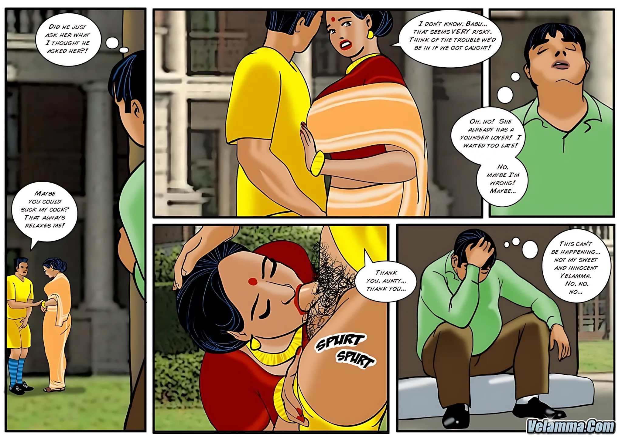 Velamma All Episodes Comics, 40 . Velamma - Episode 40 - Chitt Out Of Luck, page 28 of 31