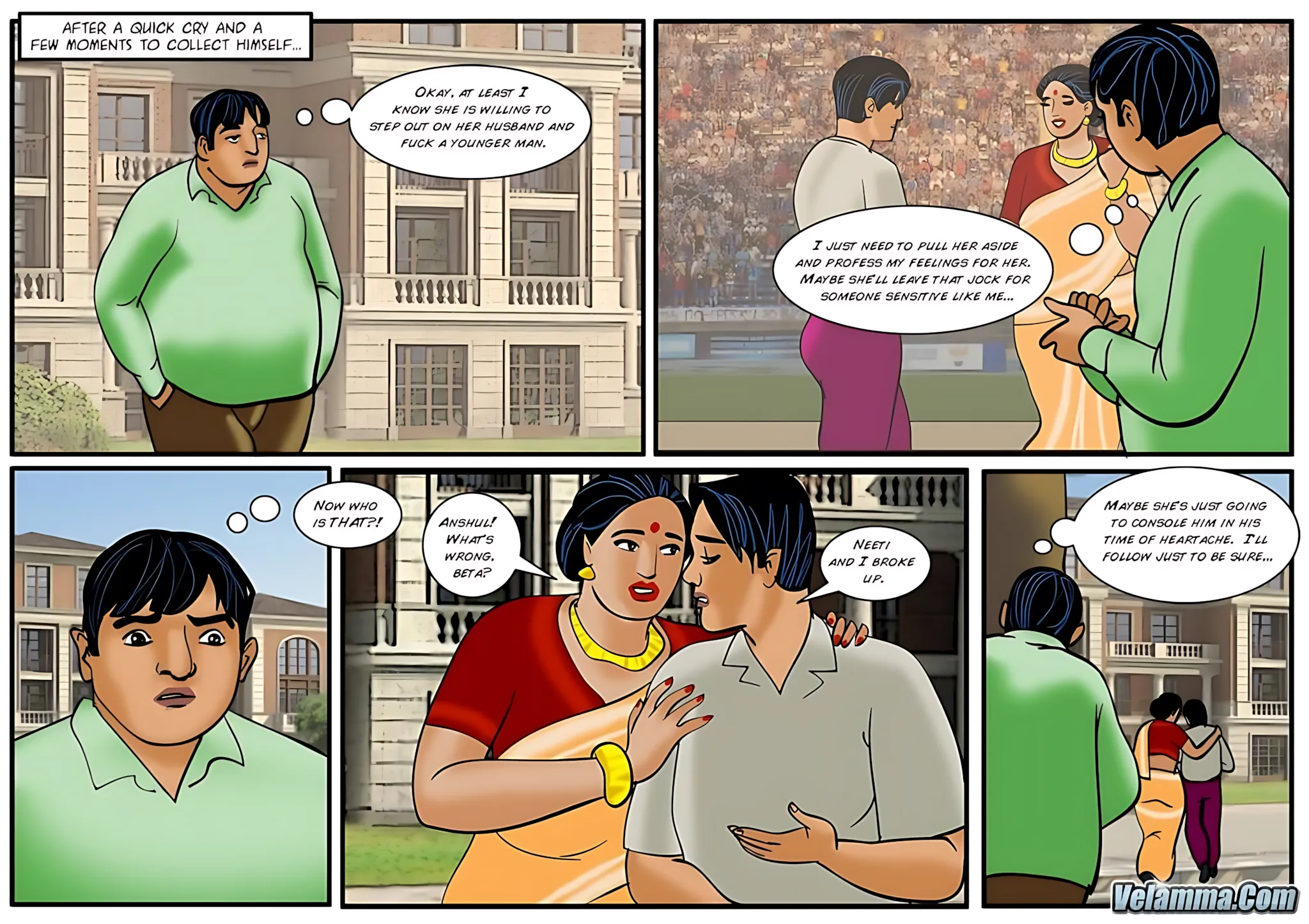 Velamma All Episodes Comics, 40 . Velamma - Episode 40 - Chitt Out Of Luck, page 29 of 31