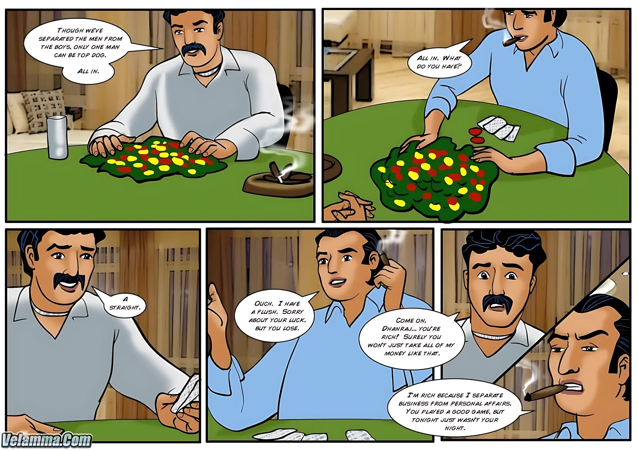 Velamma All Episodes Comics, 39 . Velamma - Episode 39 - When It Comes To This Sexy Poker Game Vela Is All In!, page 24 of 31