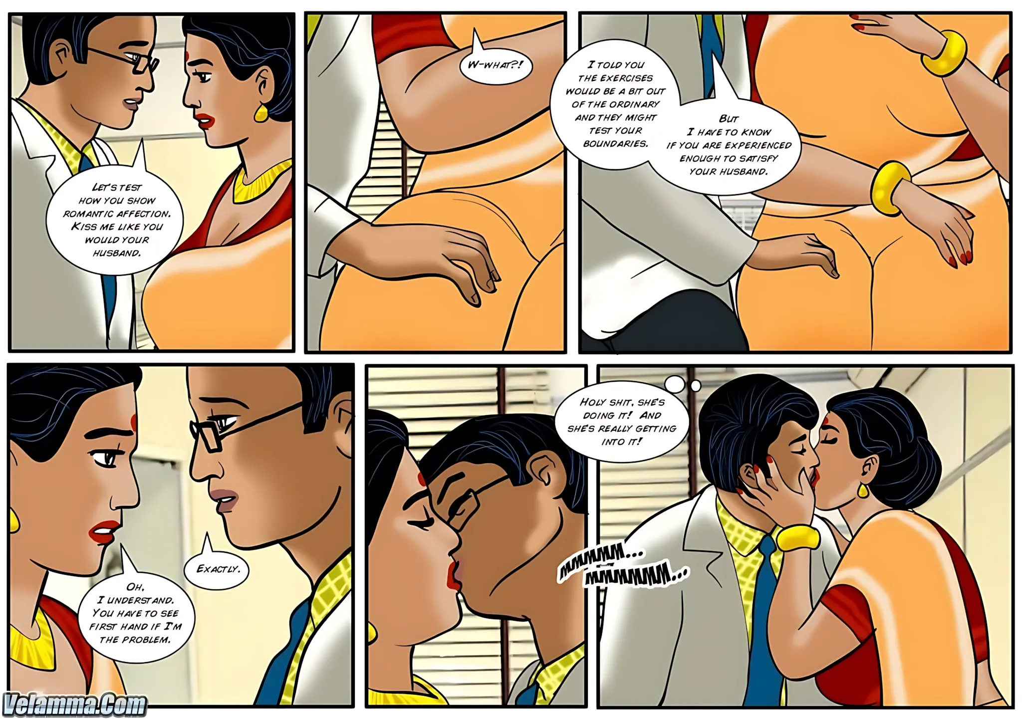 Velamma All Episodes Comics, 37 . Velamma - Episode 37 - A Sexy Visit To The Sex Doctor, page 16 of 31
