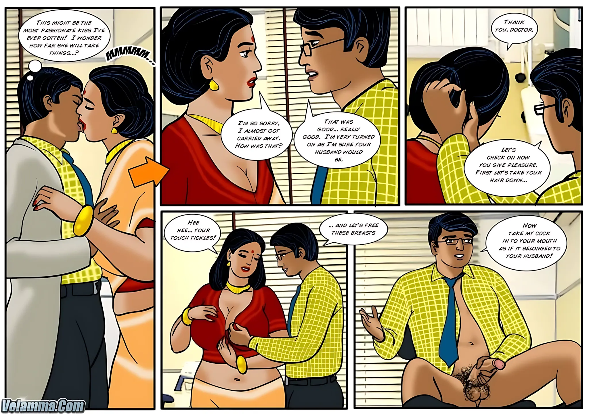 Velamma All Episodes Comics, 37 . Velamma - Episode 37 - A Sexy Visit To The Sex Doctor, page 17 of 31