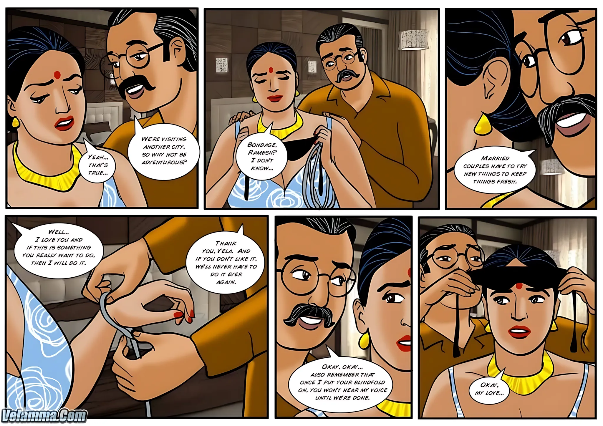Velamma All Episodes Comics, 36 . Velamma - Episode 36 - Savita Bhabhi And Velamma In The Same Comic, page 14 of 31