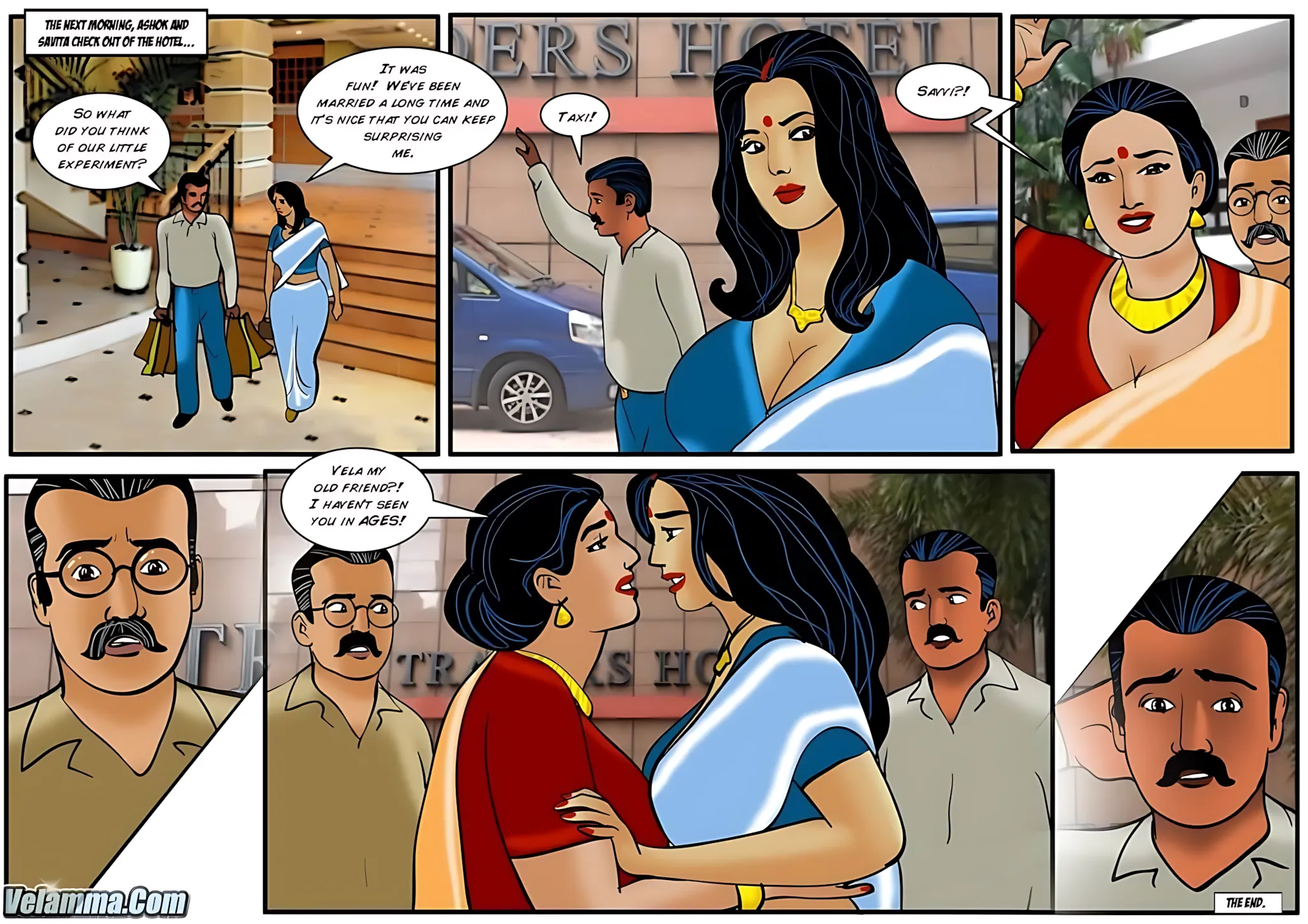 Velamma All Episodes Comics, 36 . Velamma - Episode 36 - Savita Bhabhi And Velamma In The Same Comic, page 31 of 31