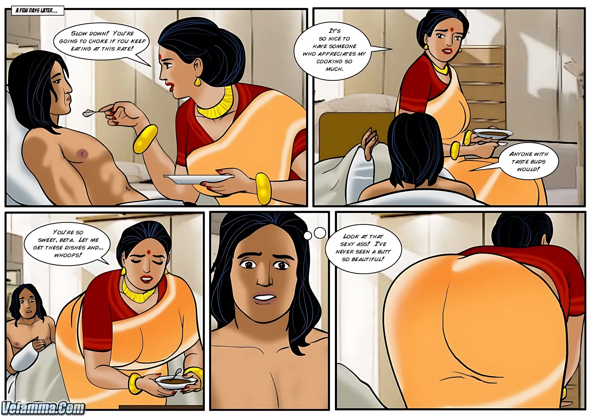 Velamma All Episodes Comics, 35 . Velamma - Episode 35 - The Accident, page 21 of 30