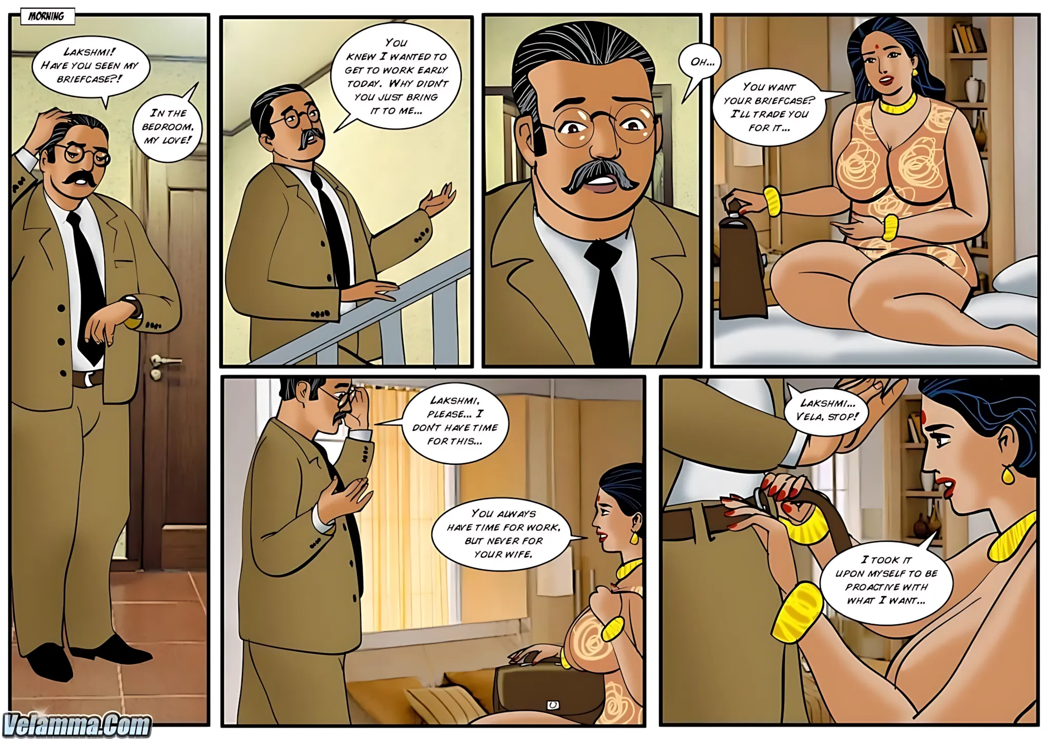 Velamma All Episodes Comics, 32 . Velamma - Episode 32 - The Peacemaker, page 2 of 31