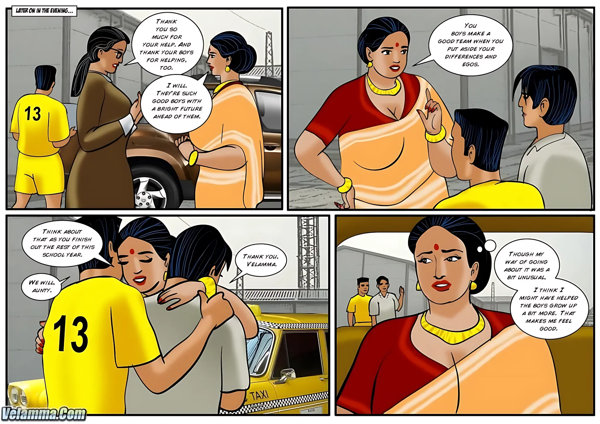 Velamma All Episodes Comics, 32 . Velamma - Episode 32 - The Peacemaker, page 30 of 31