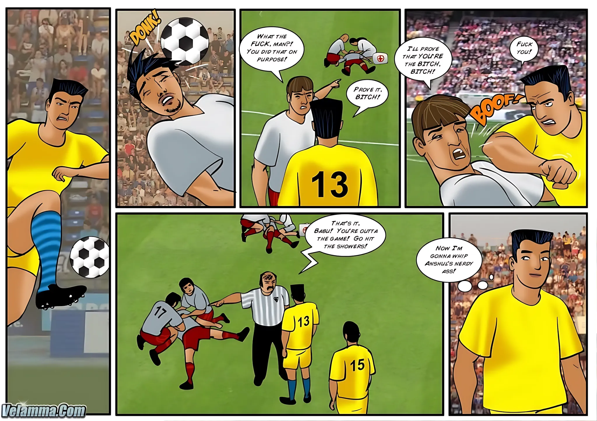Velamma All Episodes Comics, 32 . Velamma - Episode 32 - The Peacemaker, page 10 of 31