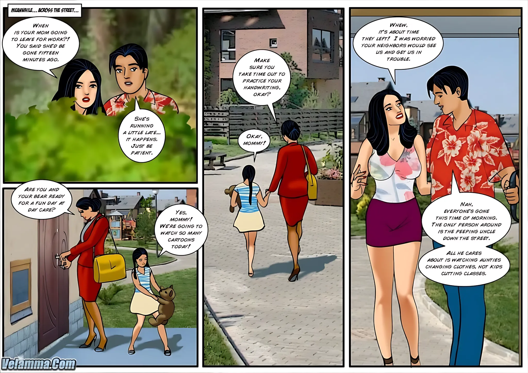 Velamma All Episodes Comics, 30 . Velamma - Episode 30 - Virgin School, page 3 of 31