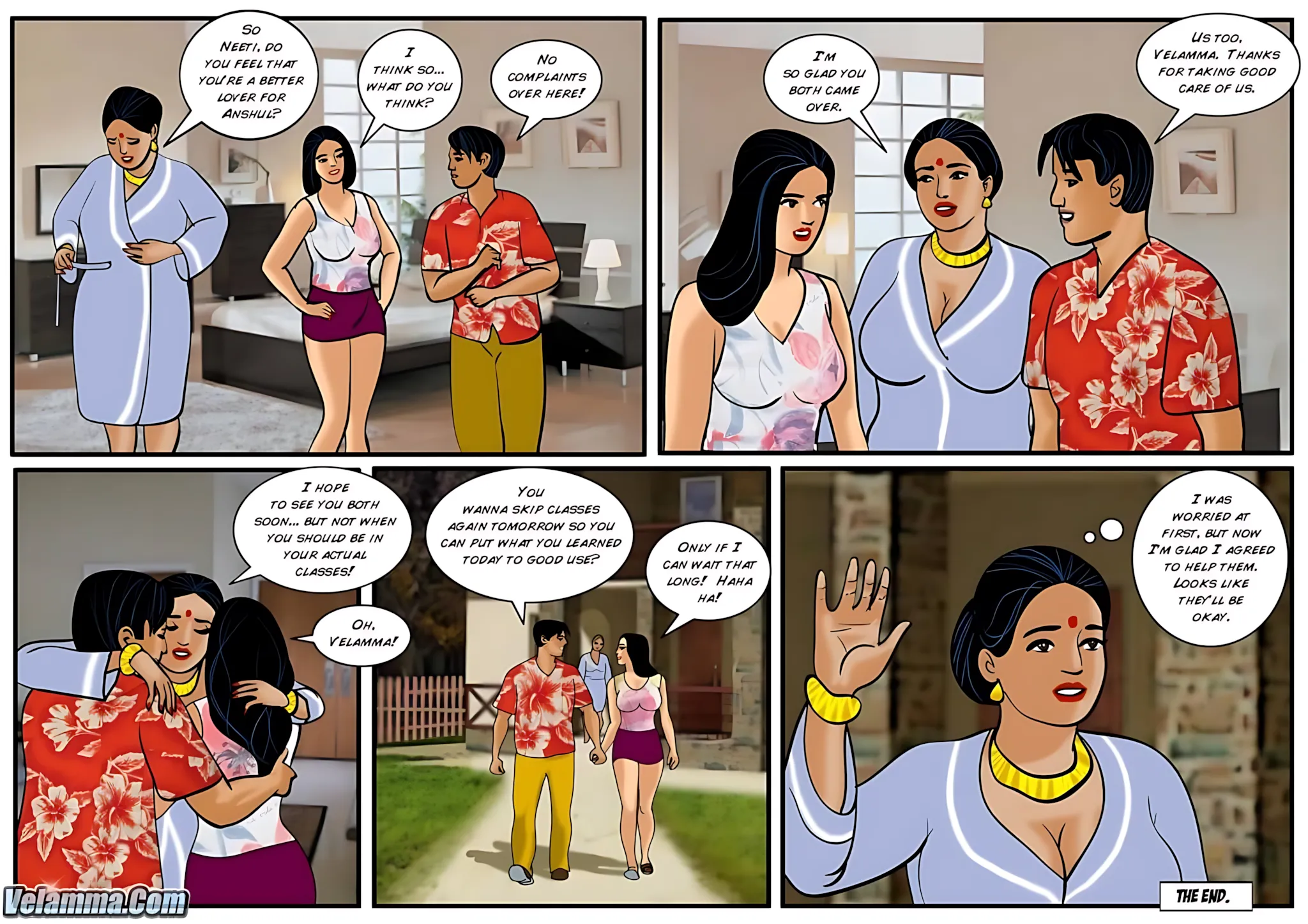 Velamma All Episodes Comics, 30 . Velamma - Episode 30 - Virgin School, page 31 of 31
