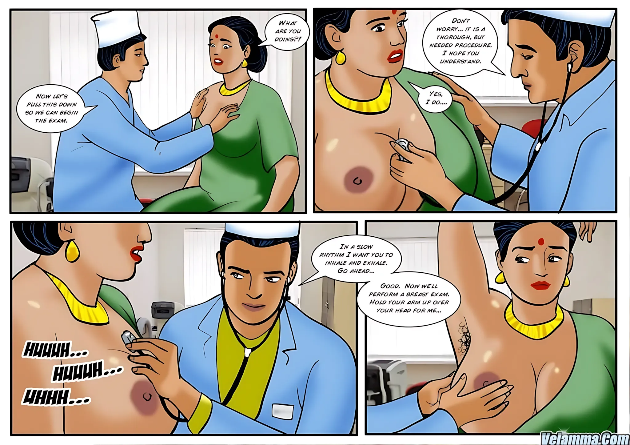 Velamma All Episodes Comics, 28 . Velamma - Episode 28 - Doctor Visit, page 7 of 31