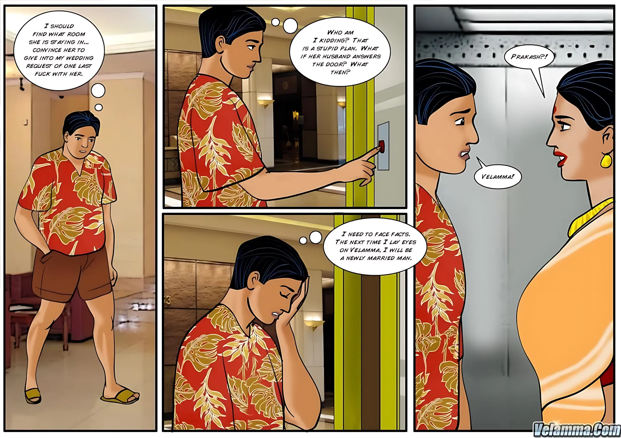 Velamma All Episodes Comics, 27 . Velamma - Episode 27 - His Wedding Day, page 15 of 31