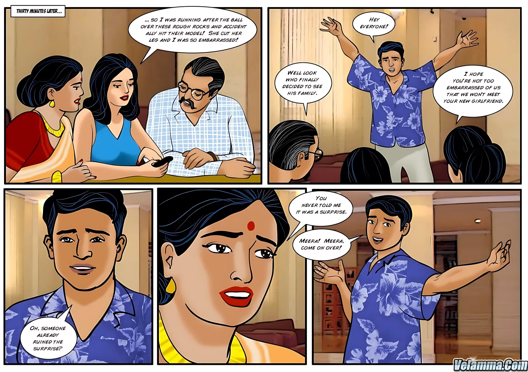 Velamma All Episodes Comics, 27 . Velamma - Episode 27 - His Wedding Day, page 8 of 31