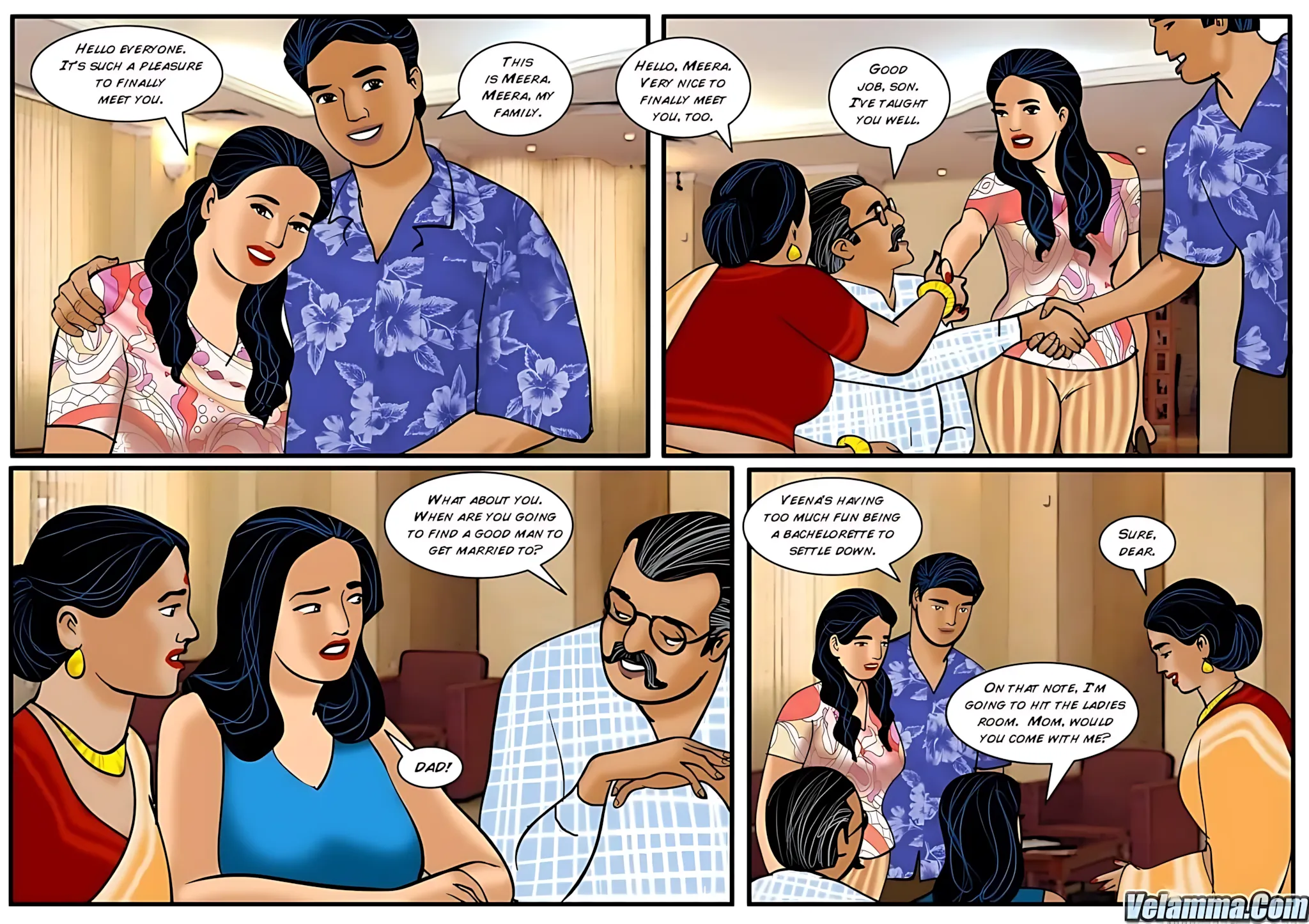 Velamma All Episodes Comics, 27 . Velamma - Episode 27 - His Wedding Day, page 9 of 31
