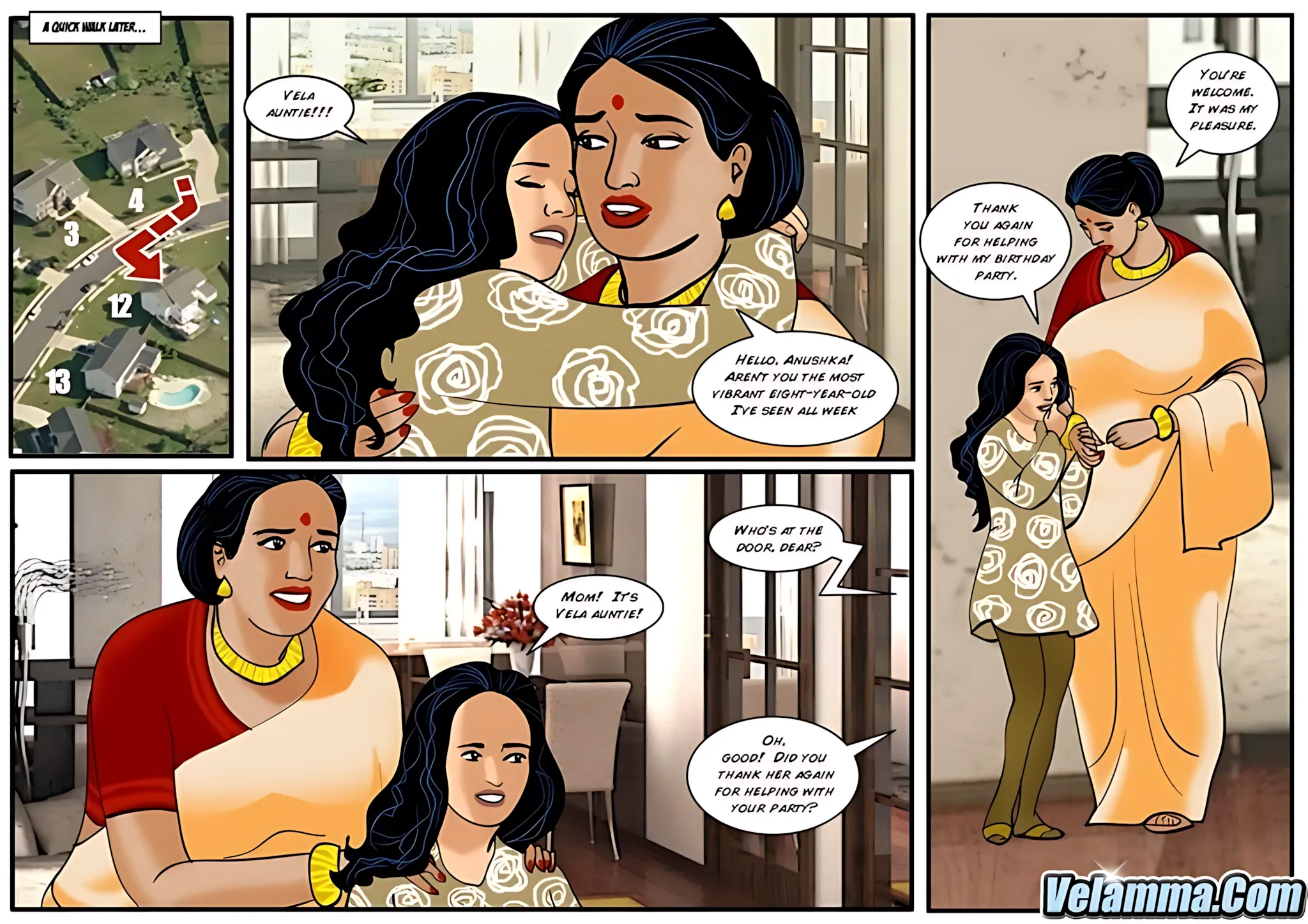 Velamma All Episodes Comics, 26 . Velamma - Episode 26 - Good Influences, page 7 of 31