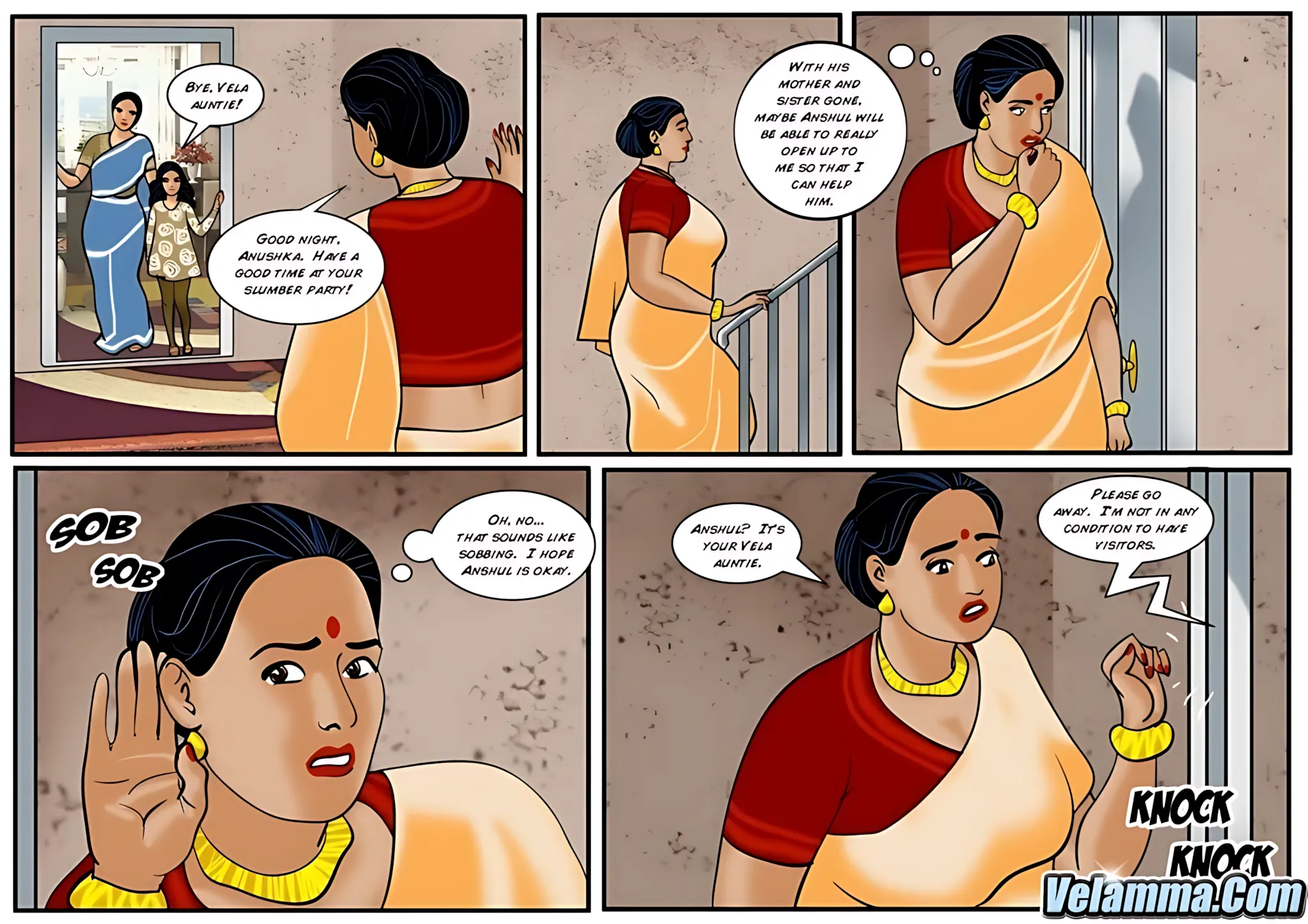 Velamma All Episodes Comics, 26 . Velamma - Episode 26 - Good Influences, page 9 of 31