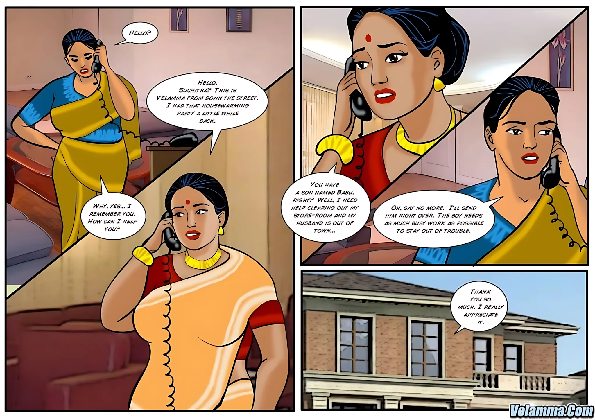 Velamma All Episodes Comics, 25 . Velamma - Episode 25 - Babu The Bully, page 13 of 31