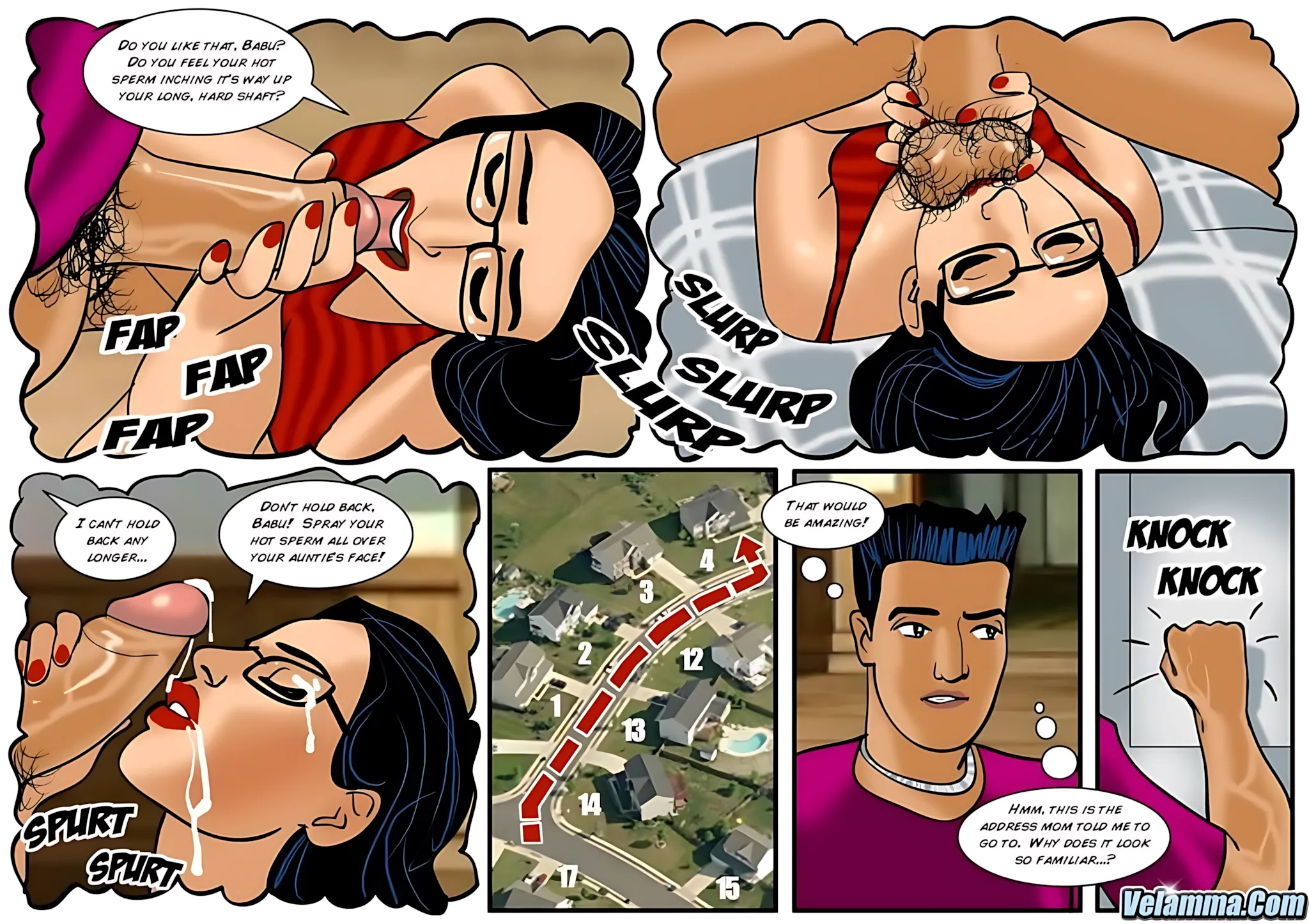 Velamma All Episodes Comics, 25 . Velamma - Episode 25 - Babu The Bully, page 16 of 31