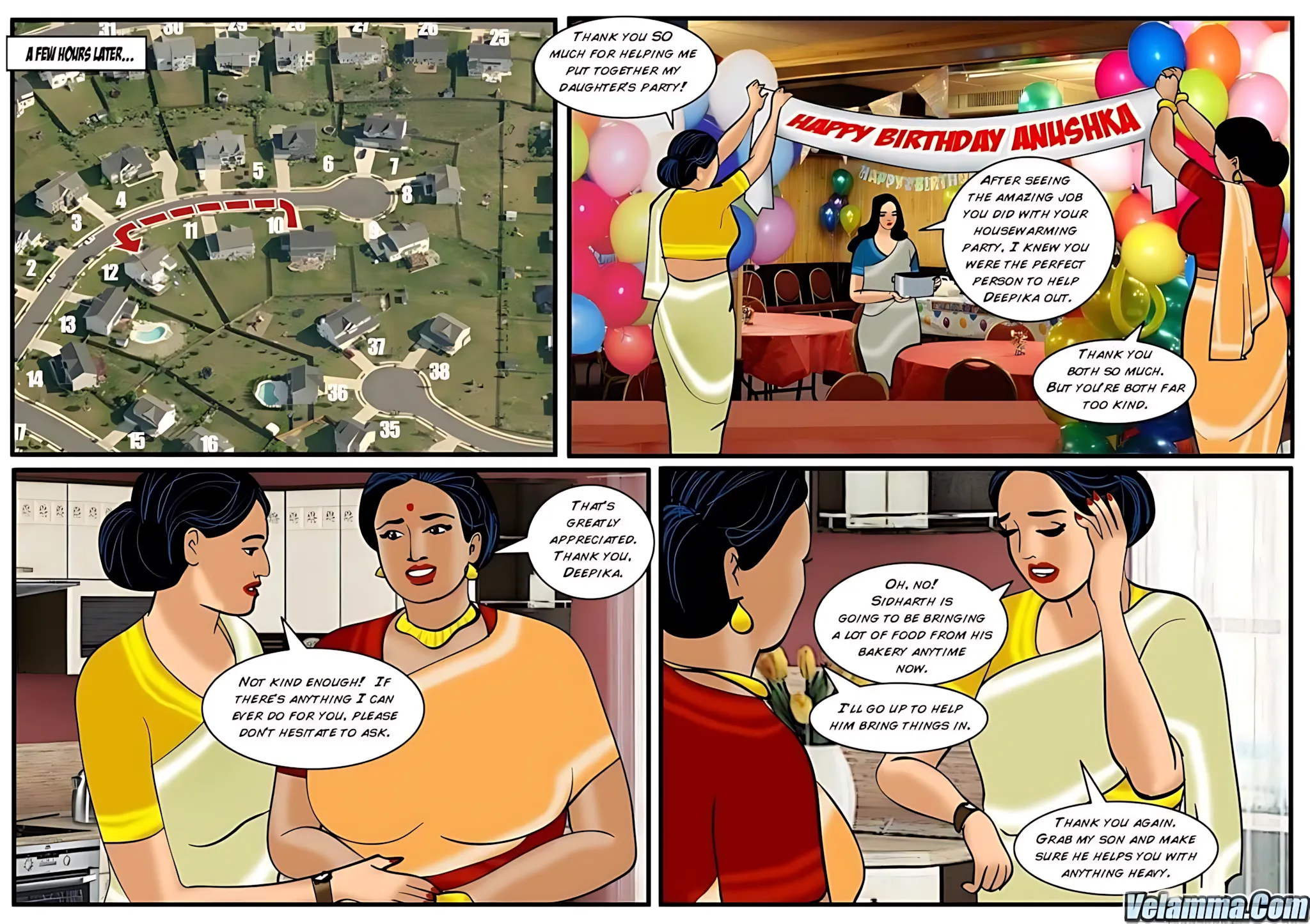 Velamma All Episodes Comics, 24 . Velamma - Episode 24 - Cooking With Ass, page 12 of 30