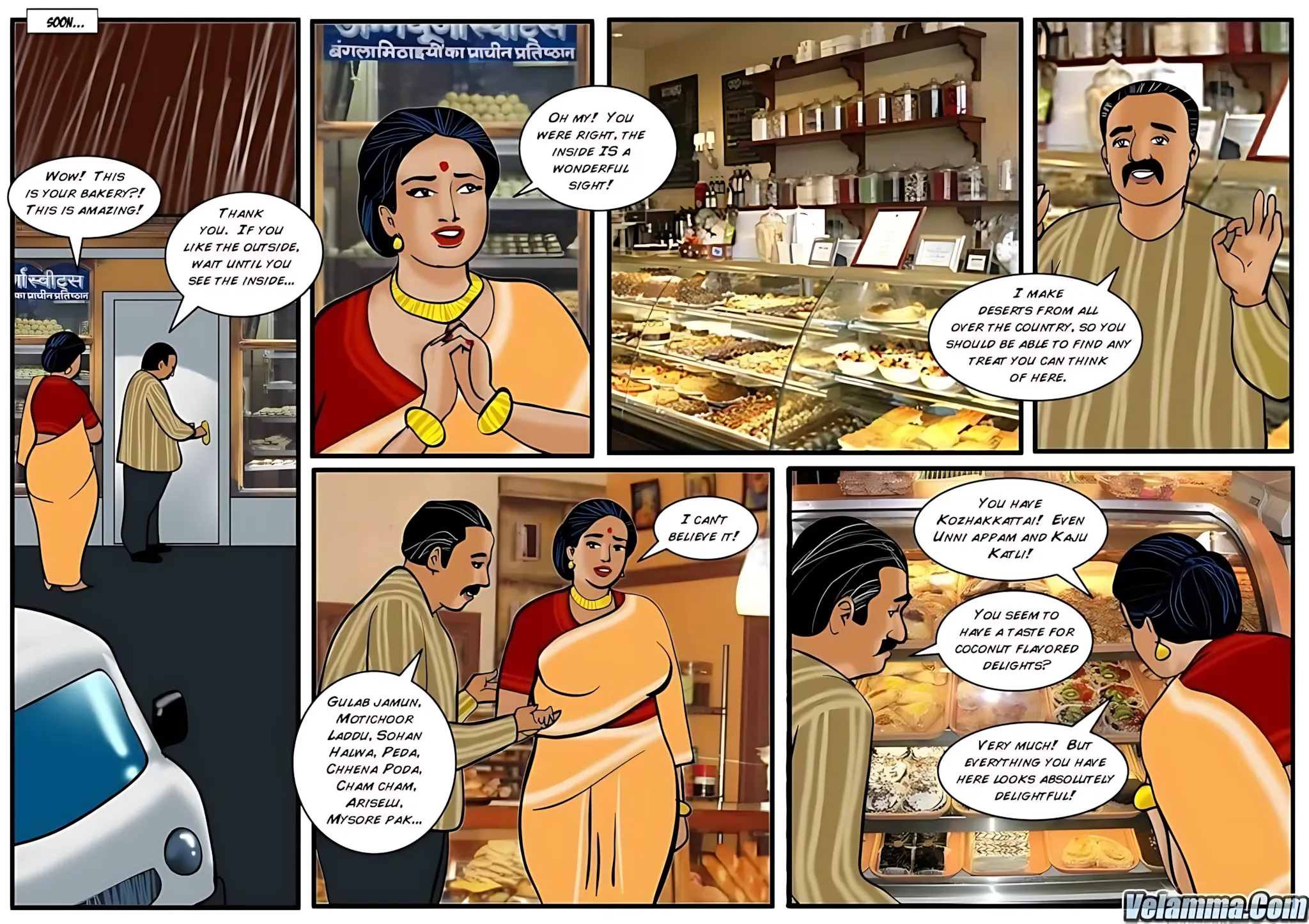 Velamma All Episodes Comics, 24 . Velamma - Episode 24 - Cooking With Ass, page 18 of 30