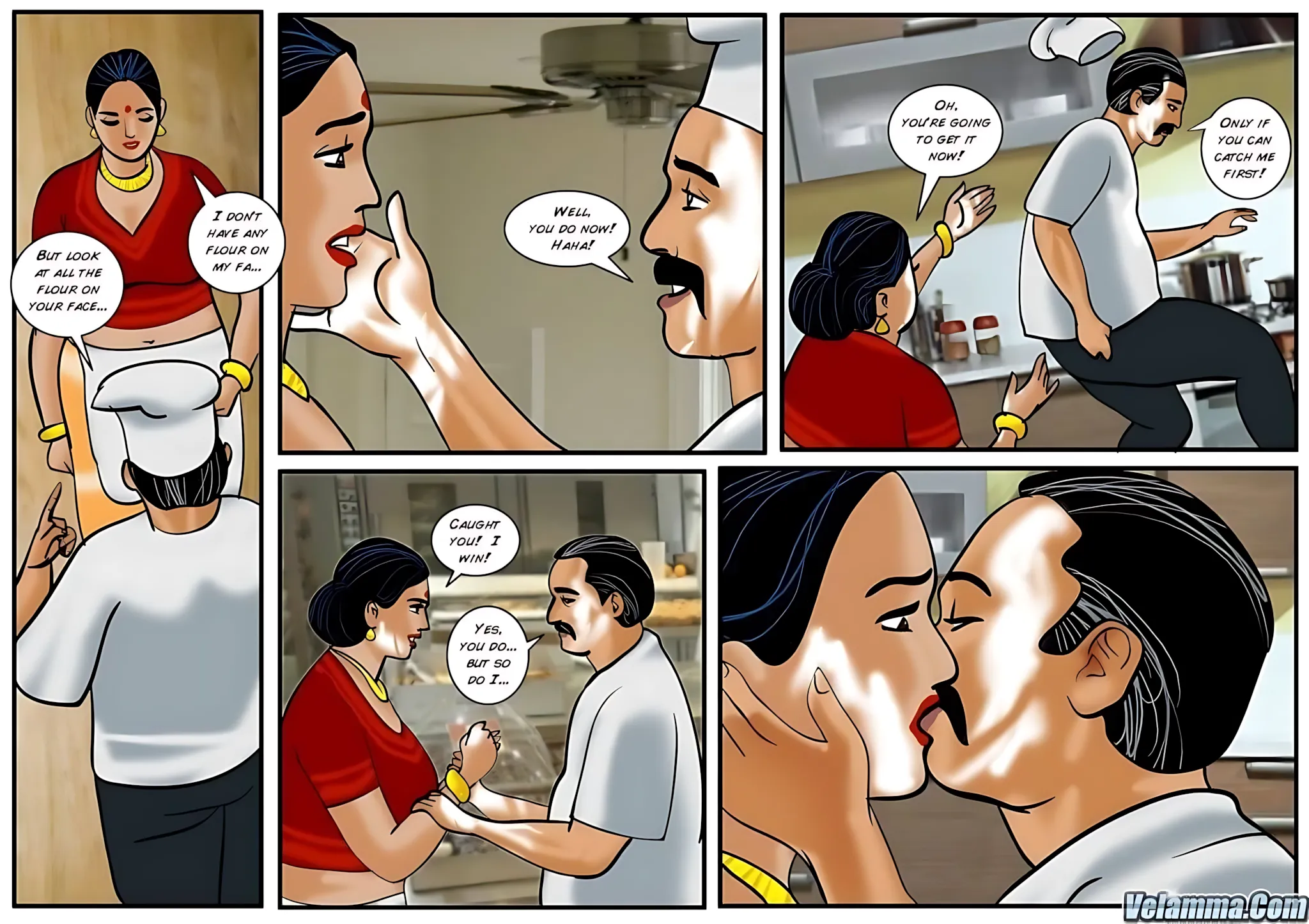 Velamma All Episodes Comics, 24 . Velamma - Episode 24 - Cooking With Ass, page 21 of 30