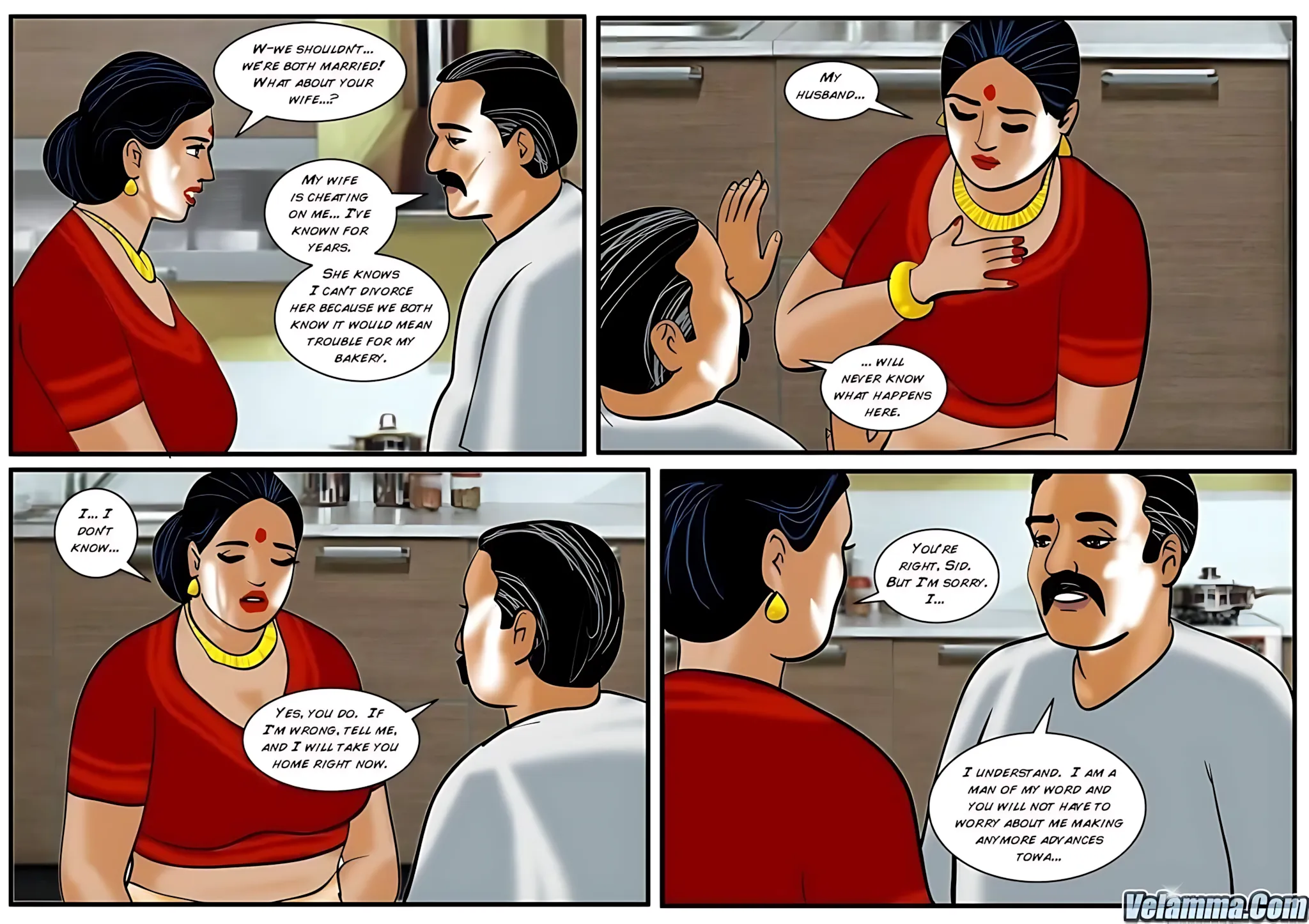 Velamma All Episodes Comics, 24 . Velamma - Episode 24 - Cooking With Ass, page 22 of 30