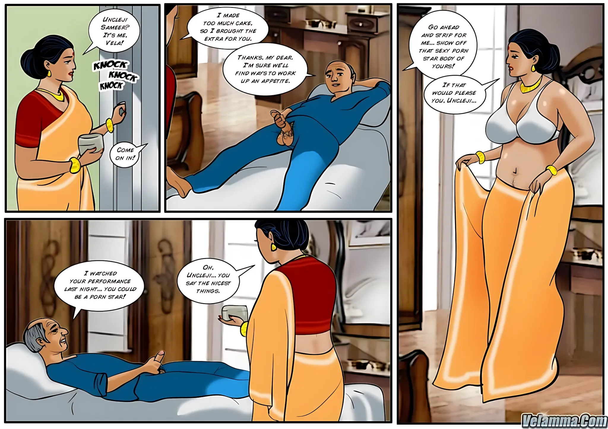 Velamma All Episodes Comics, 23 . Velamma - Episode 23 - Dessert For Three, page 10 of 31