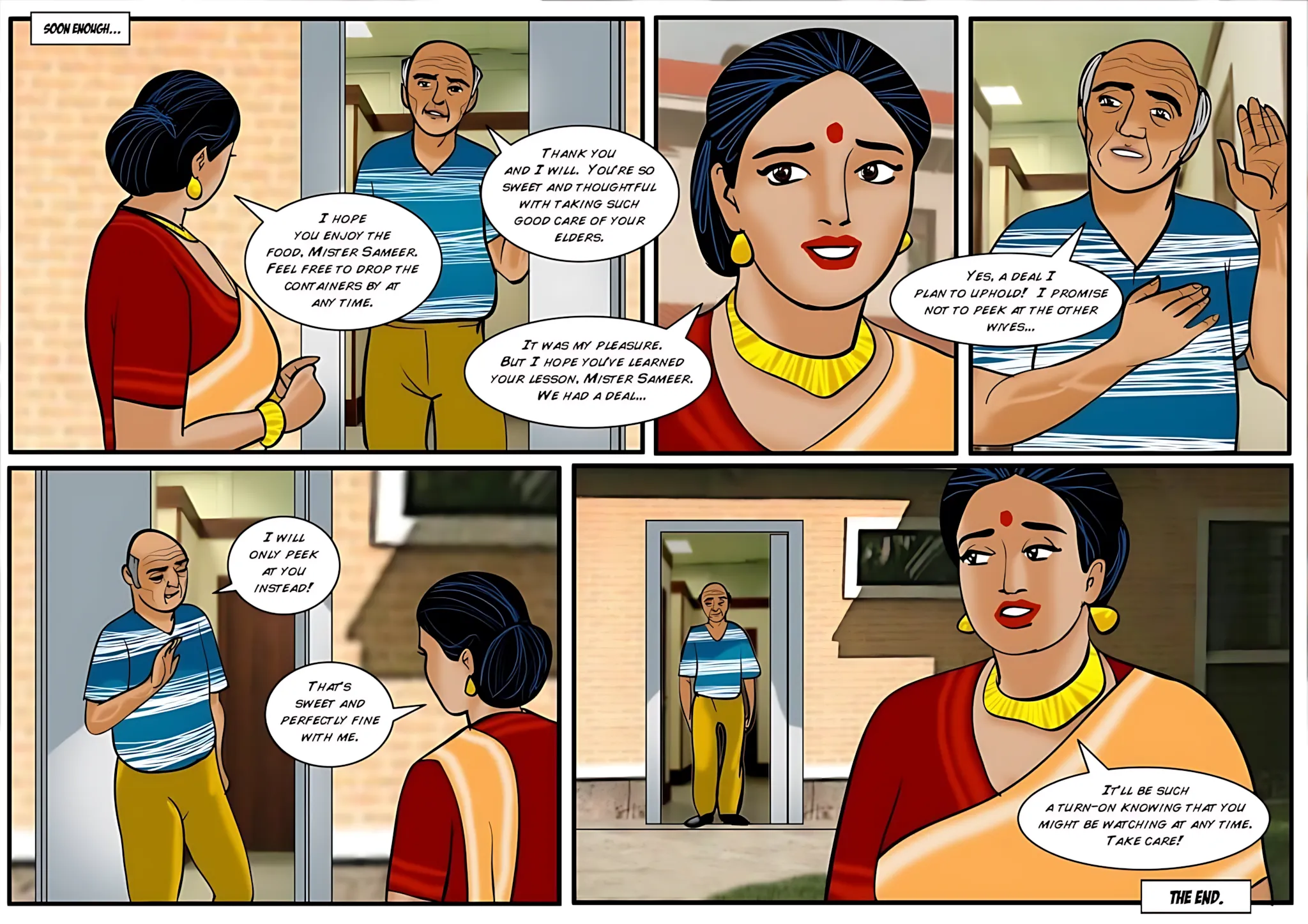 Velamma All Episodes Comics, 21 . Velamma - Episode 21 - Peeping Uncle Tom, page 31 of 31