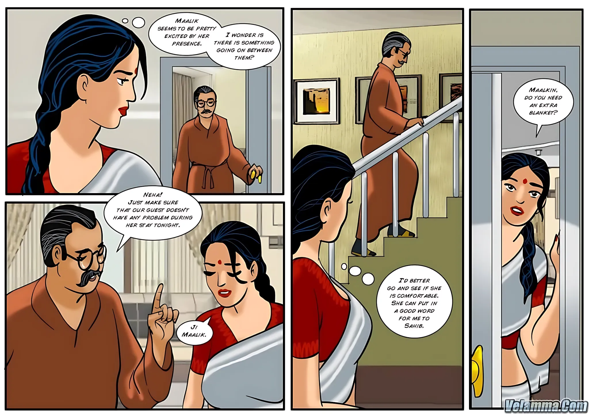 Velamma All Episodes Comics, 19 . Velamma - Episode 19 - House Play, page 7 of 26
