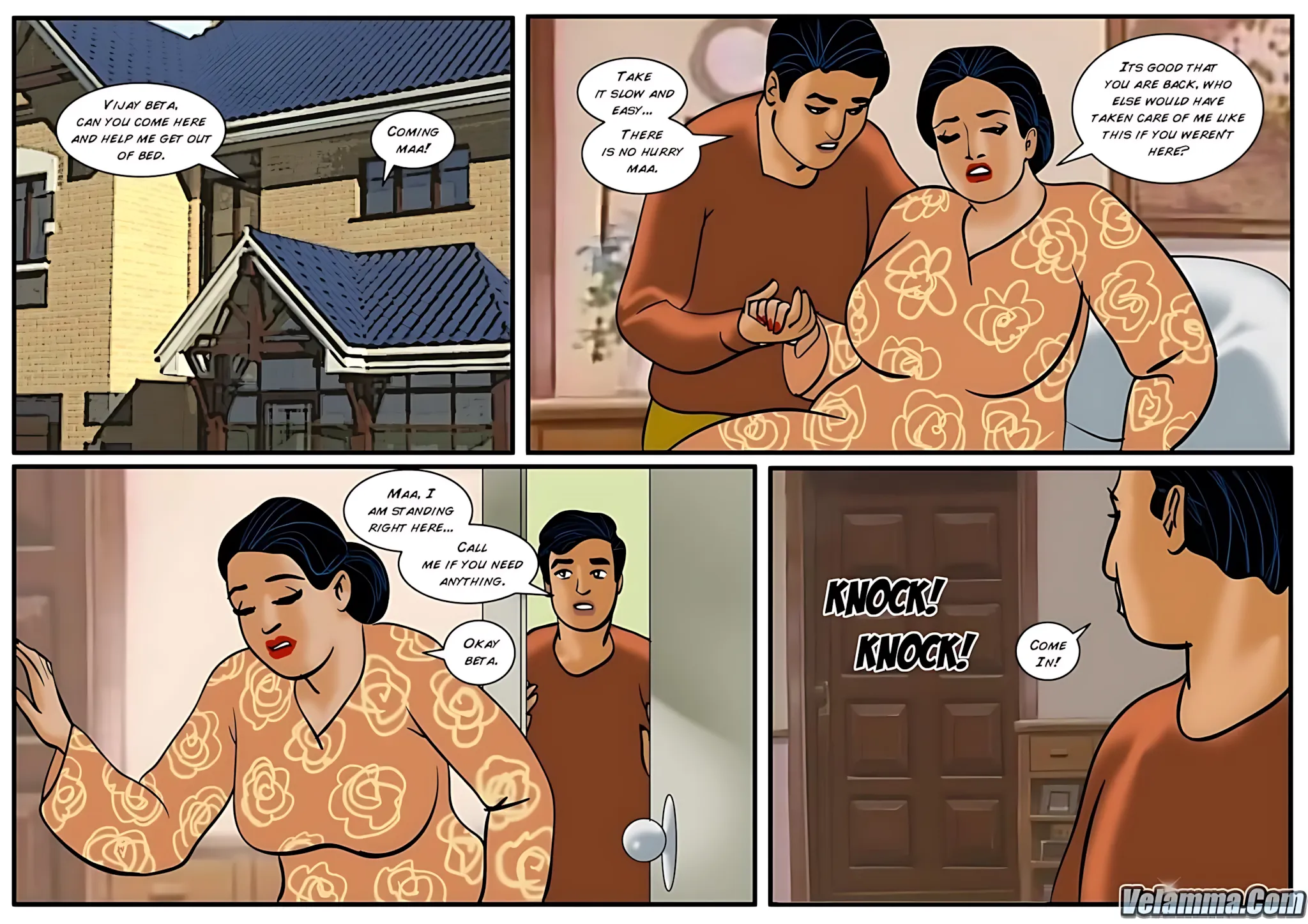 Velamma All Episodes Comics, 18 . Velamma - Episode 18 - Burning Desires, page 2 of 29