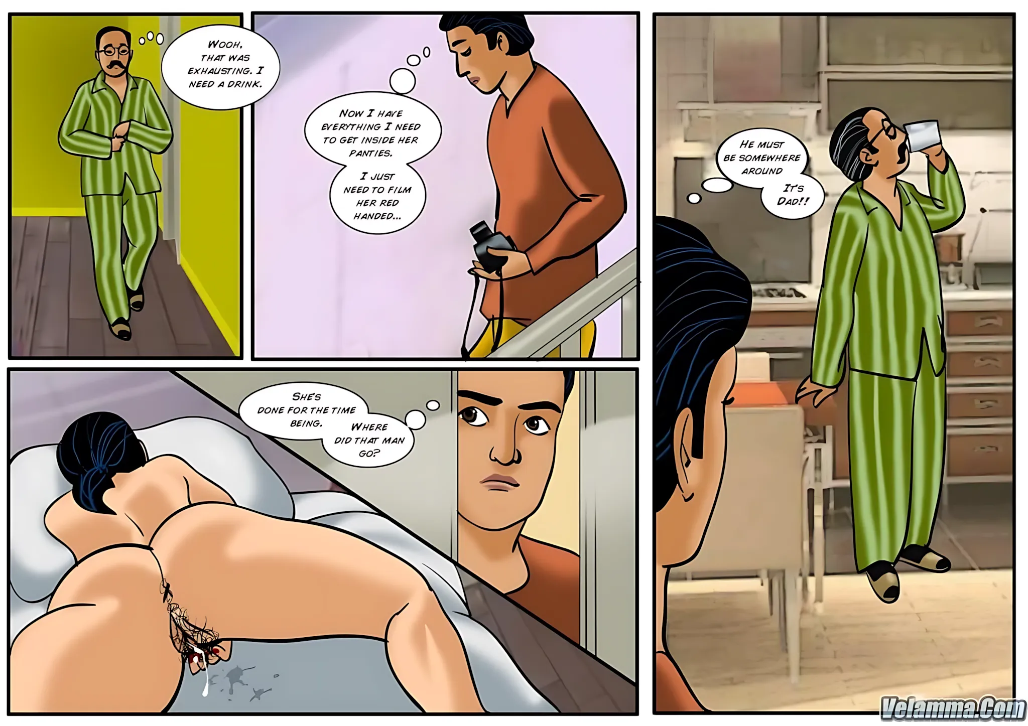 Velamma All Episodes Comics, 18 . Velamma - Episode 18 - Burning Desires, page 28 of 29