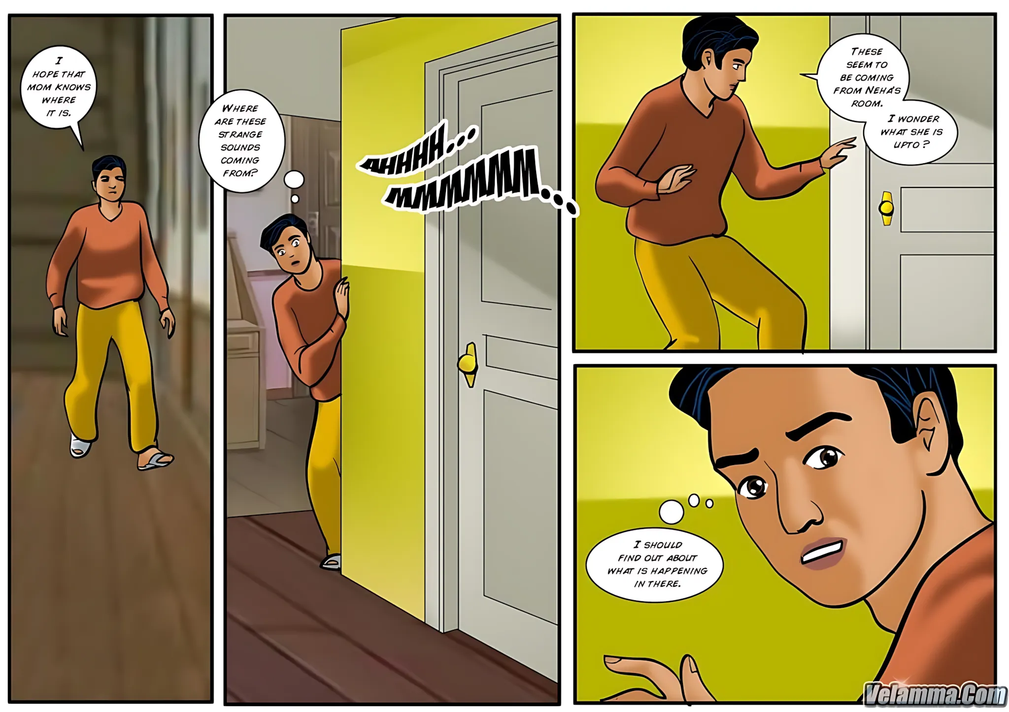 Velamma All Episodes Comics, 18 . Velamma - Episode 18 - Burning Desires, page 7 of 29