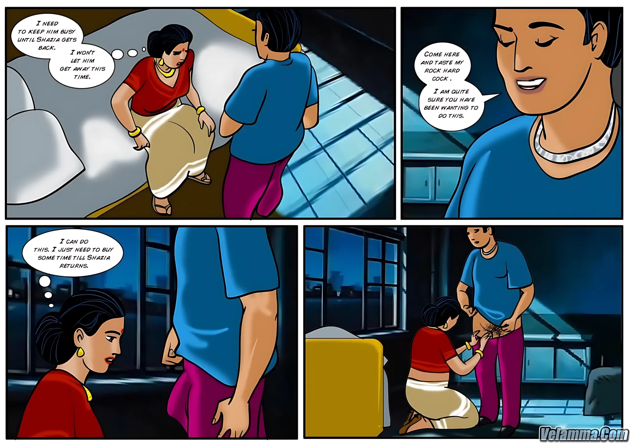 Velamma All Episodes Comics, 17 . Velamma - Episode 17 - The Hunt, page 11 of 31