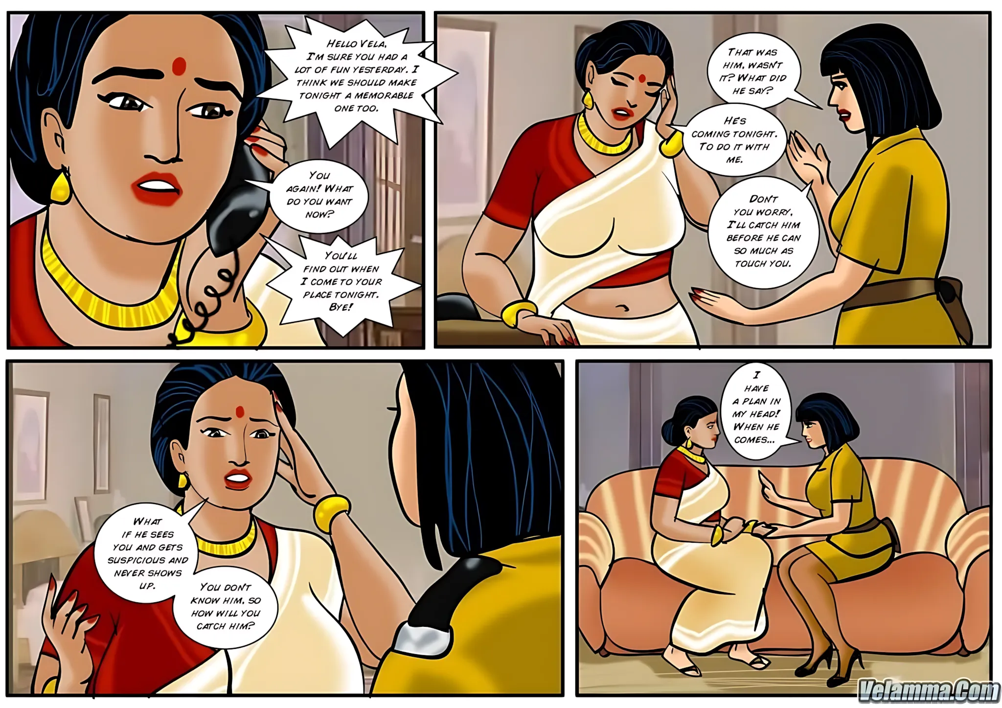 Velamma All Episodes Comics, 17 . Velamma - Episode 17 - The Hunt, page 5 of 31