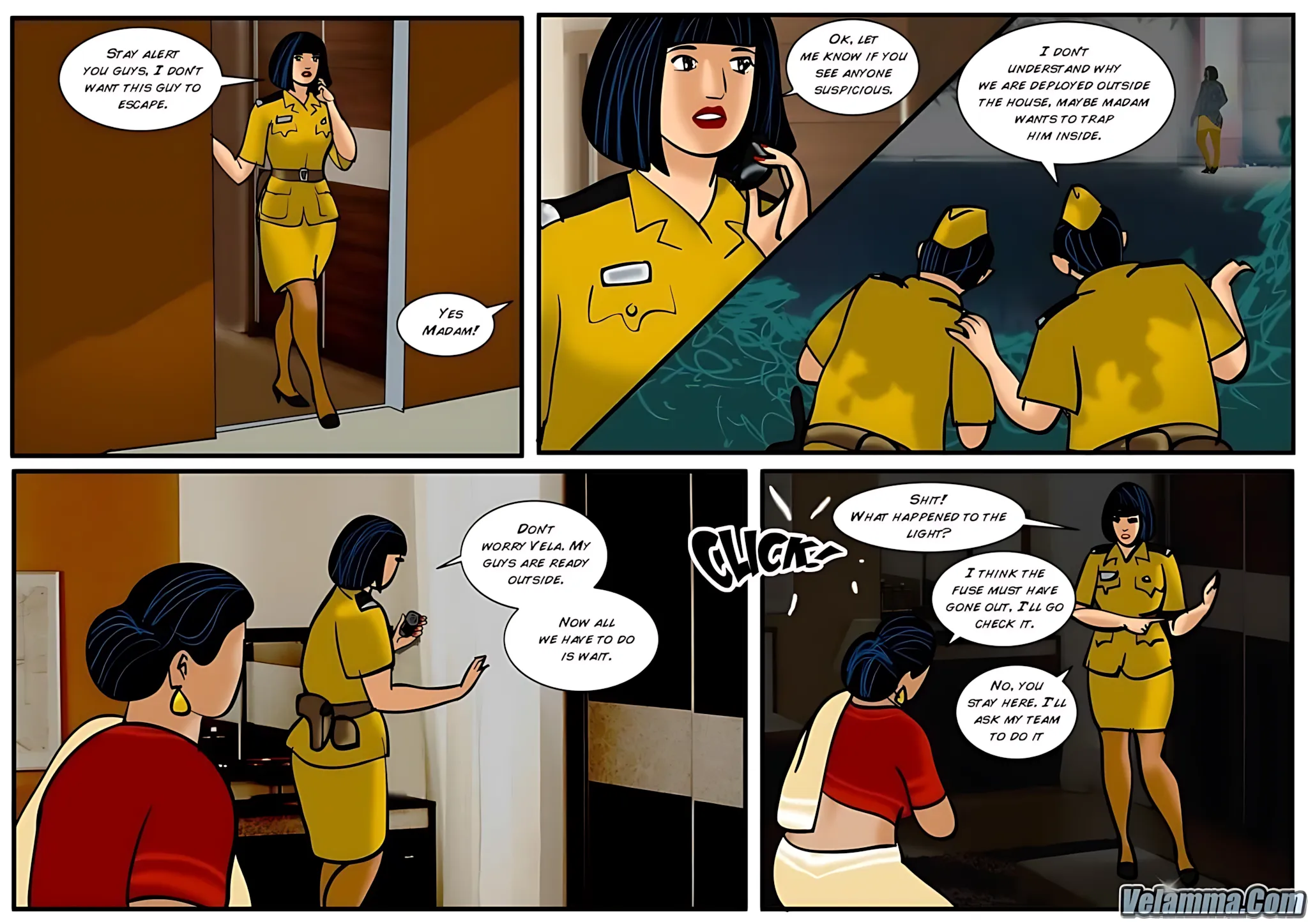 Velamma All Episodes Comics, 17 . Velamma - Episode 17 - The Hunt, page 7 of 31