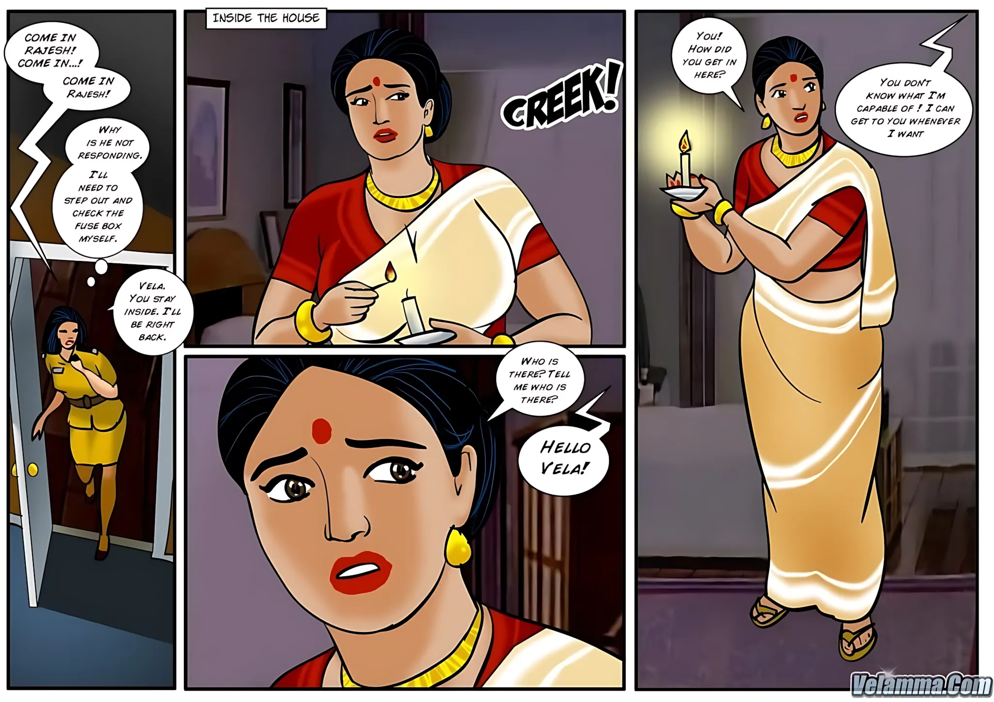 Velamma All Episodes Comics, 17 . Velamma - Episode 17 - The Hunt, page 8 of 31
