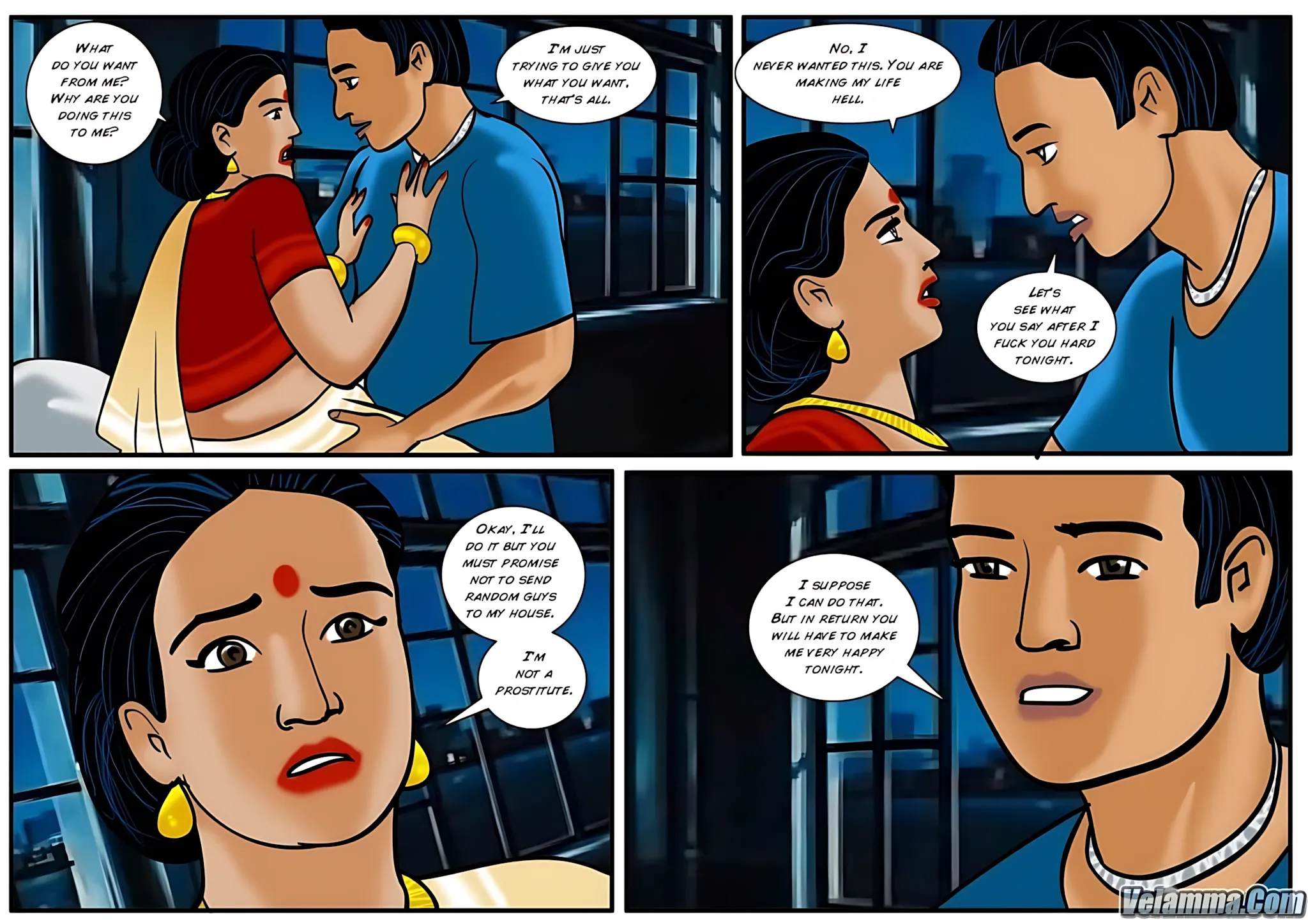 Velamma All Episodes Comics, 17 . Velamma - Episode 17 - The Hunt, page 10 of 31